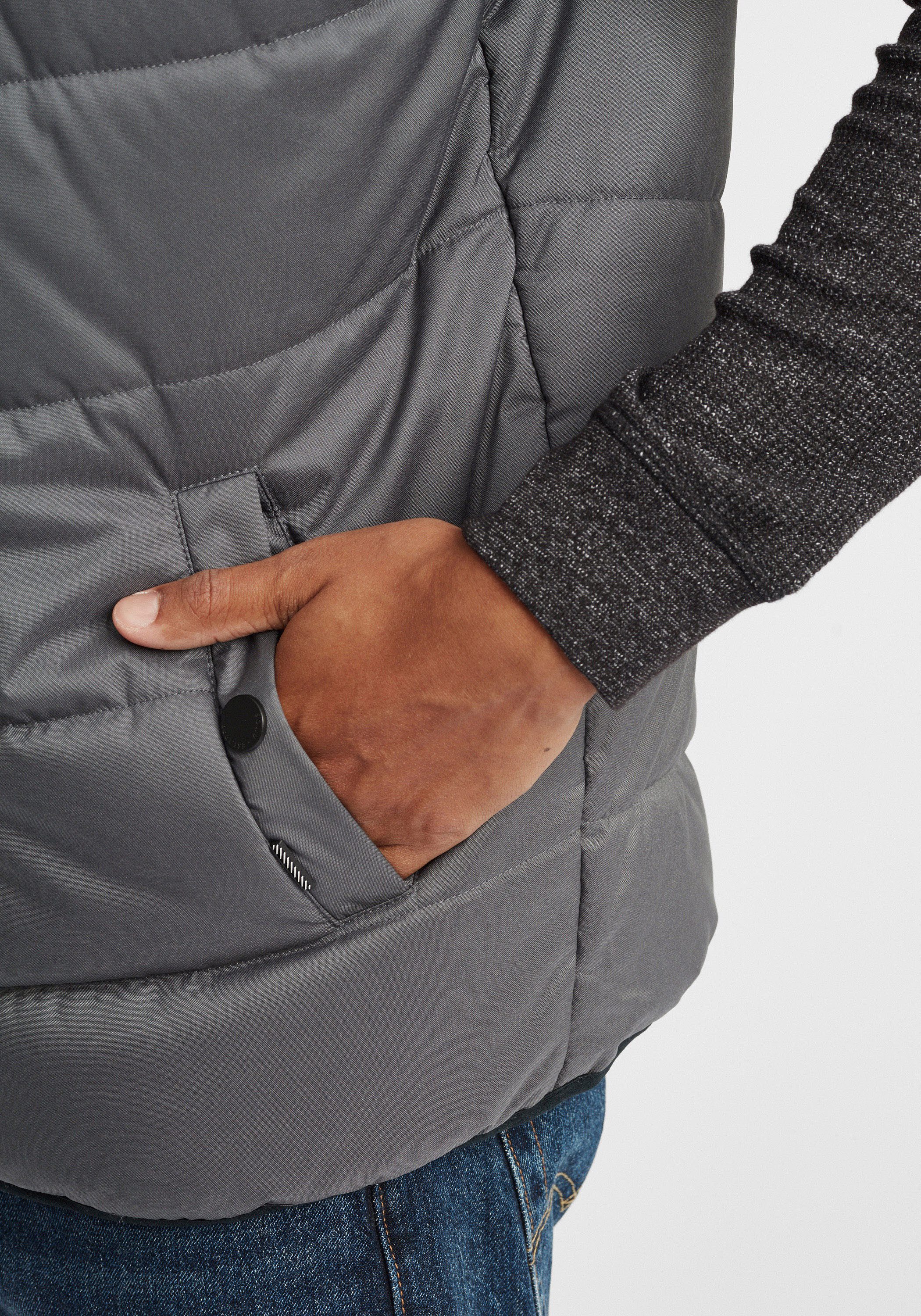 !Solid Kurzweste SDAtsu Weste mit Steppung