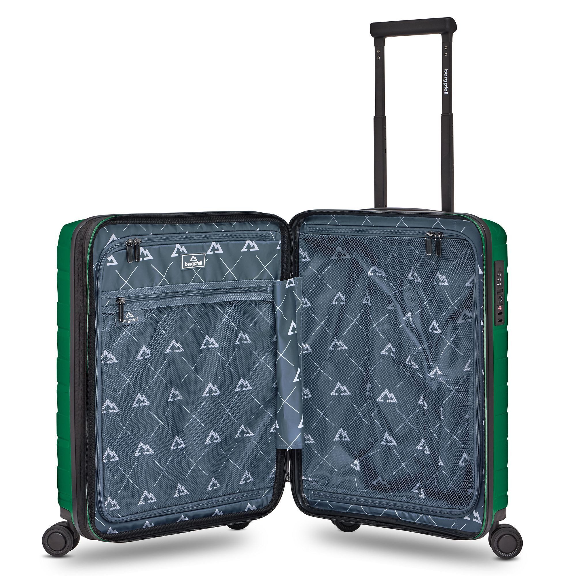 Bergpfeil Trolley Travel 4 Rollen Kabinentrolley S 55 cm mit Dehnfalte – Bild 5 von 5
