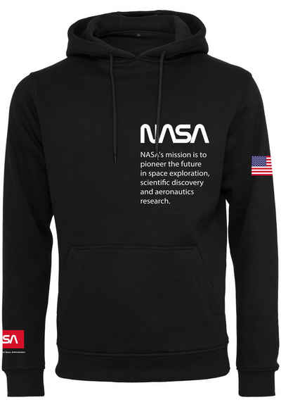 MisterTee Sweatshirt MisterTee Herren NASA Definition Hoody (1-tlg)