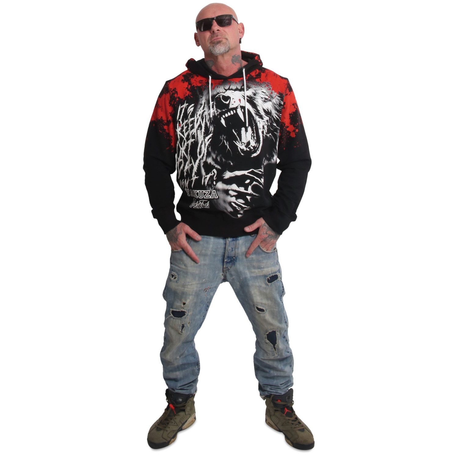 YAKUZA Hoodie Creepy