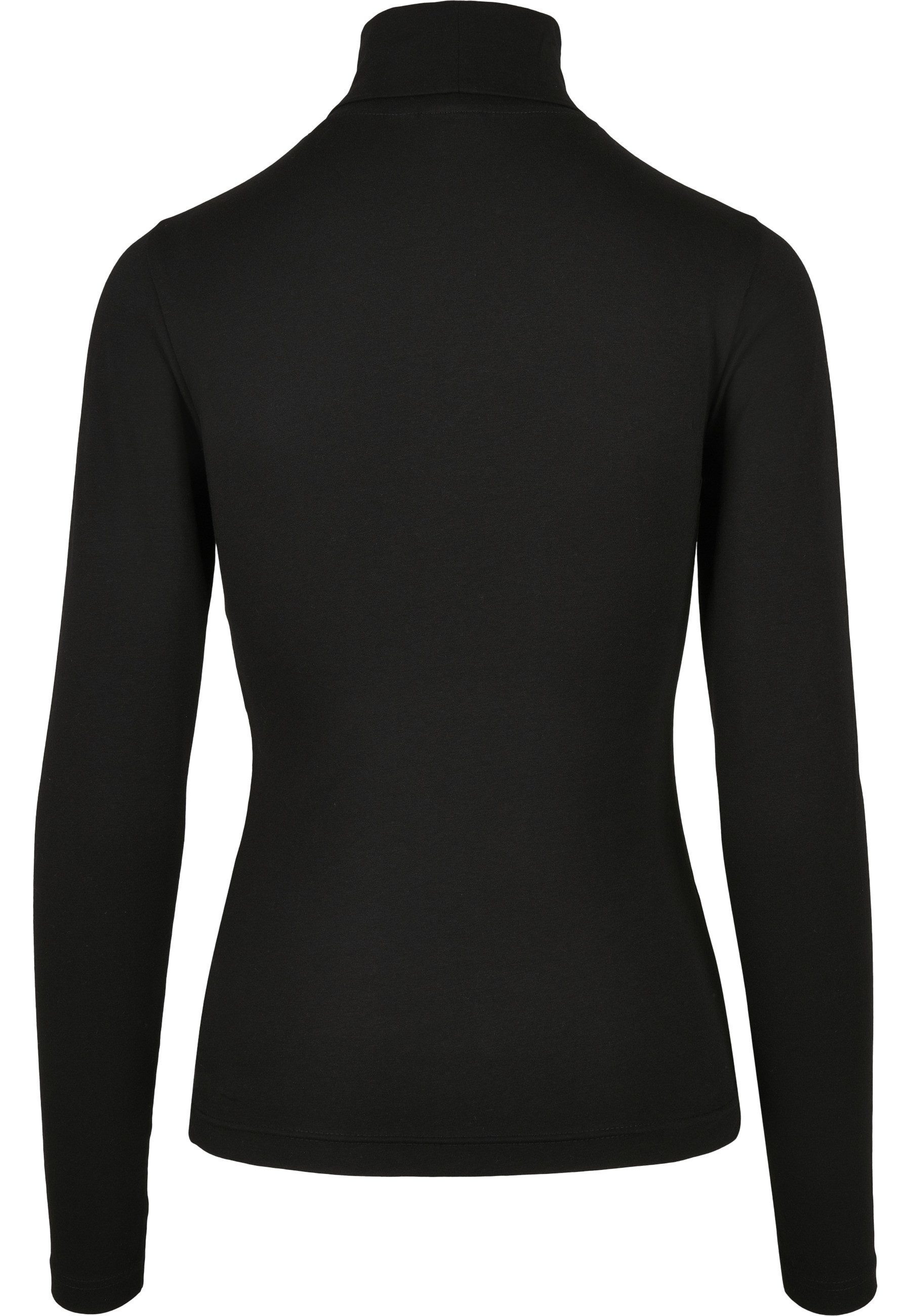 URBAN CLASSICS Langarmshirt Urban Classics Damen Ladies Basic Turtleneck L/S (1-tlg)