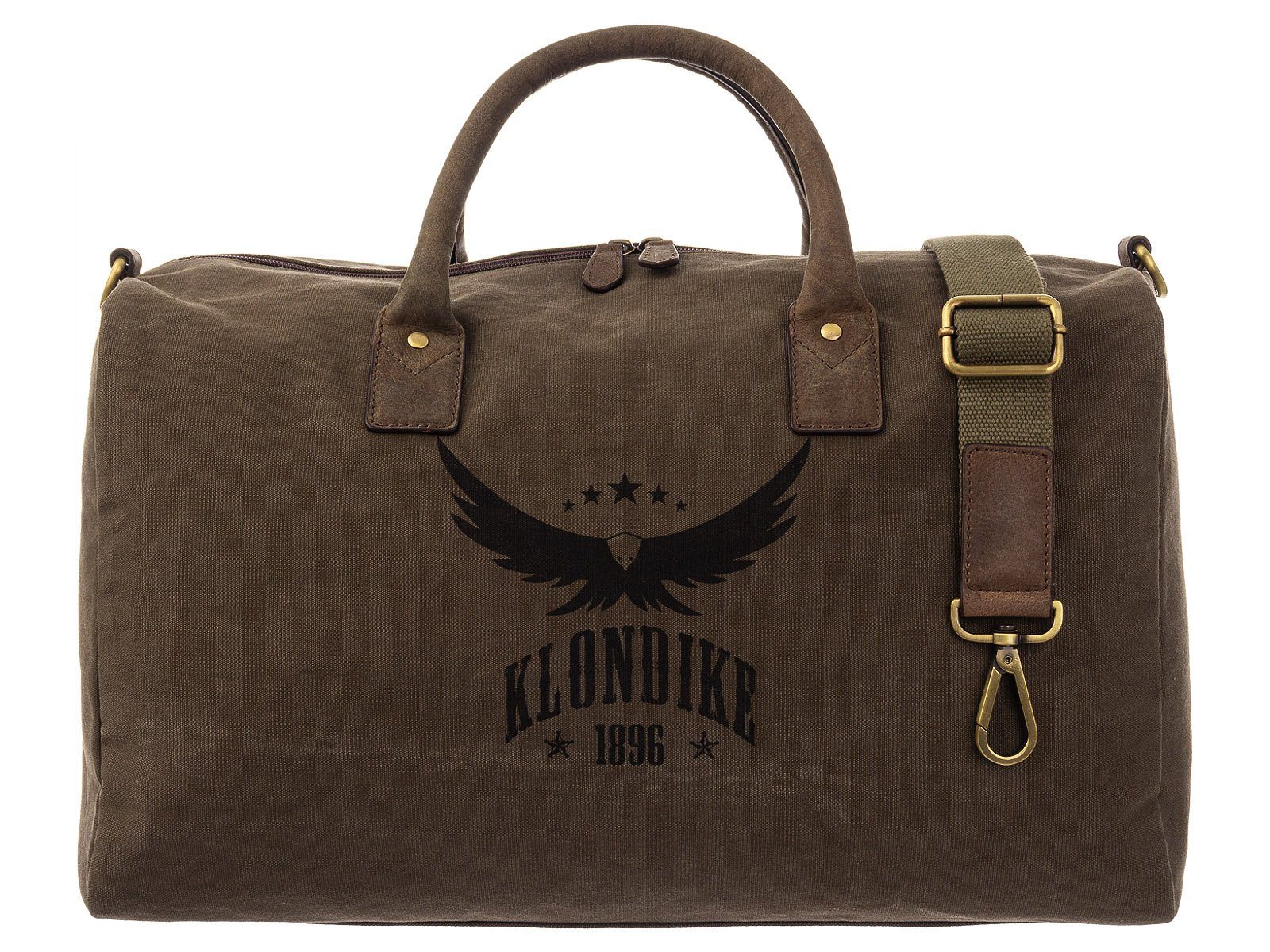 United Brands Reisetasche KD1150 Klondike EAGLE Jason Weekender ca. 27 Liter (1-tlg) 13 olive