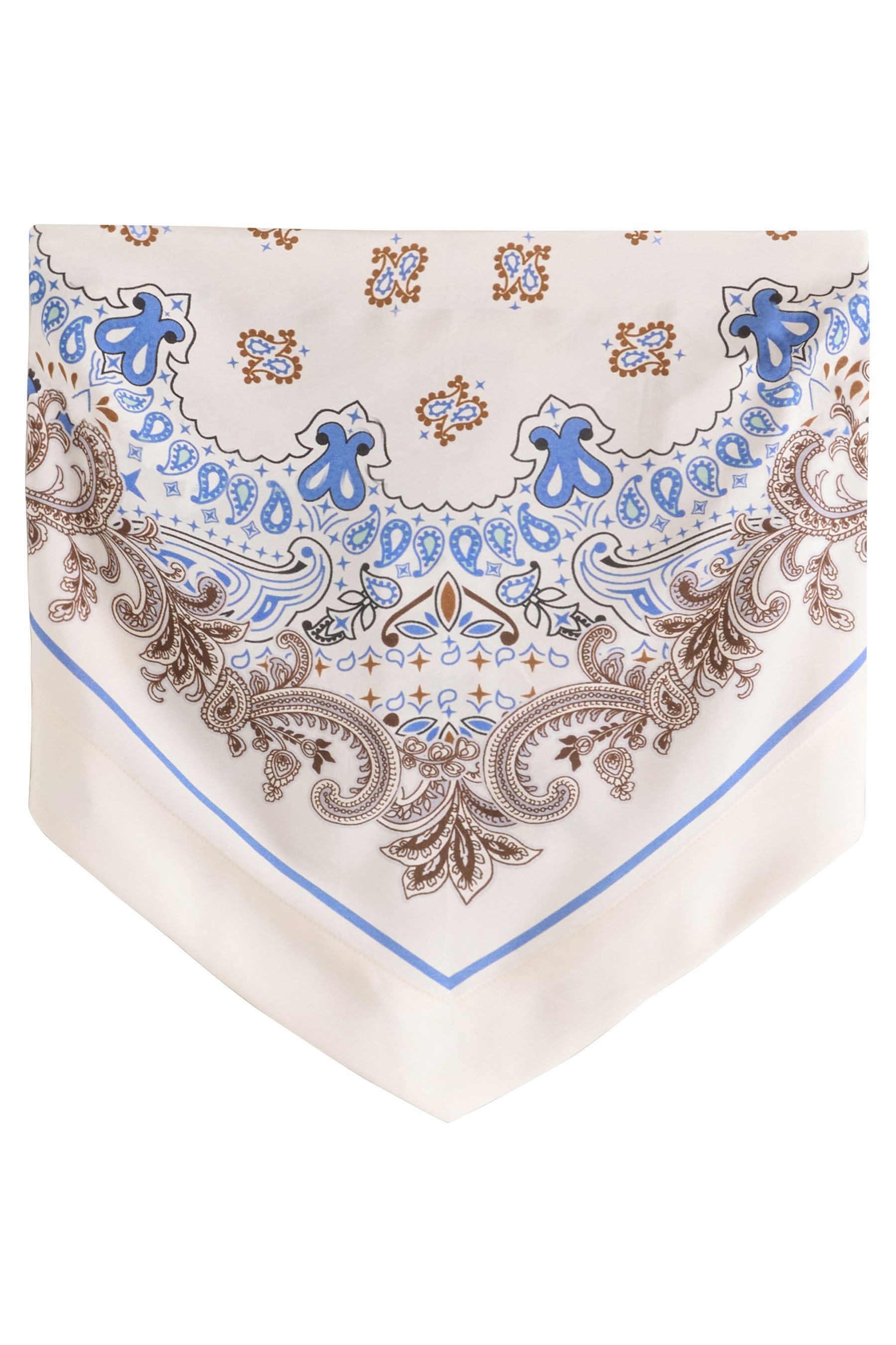 Next Bandeautop Bandeau-Oberteil mit Bindebändern + Zipfelsaum (1-tlg)