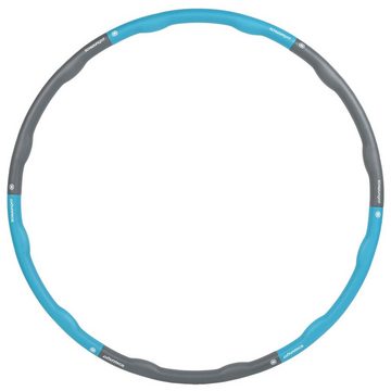 Schwungfit Hula-Hoop-Reifen 1,8 Kg Wellendesign mit 100cm Durchmesser (Hula Hoop Fitness Reifen für Erwachsene und Kinder), Gelenke mit Schaumstoff Polster & Massagefunktion