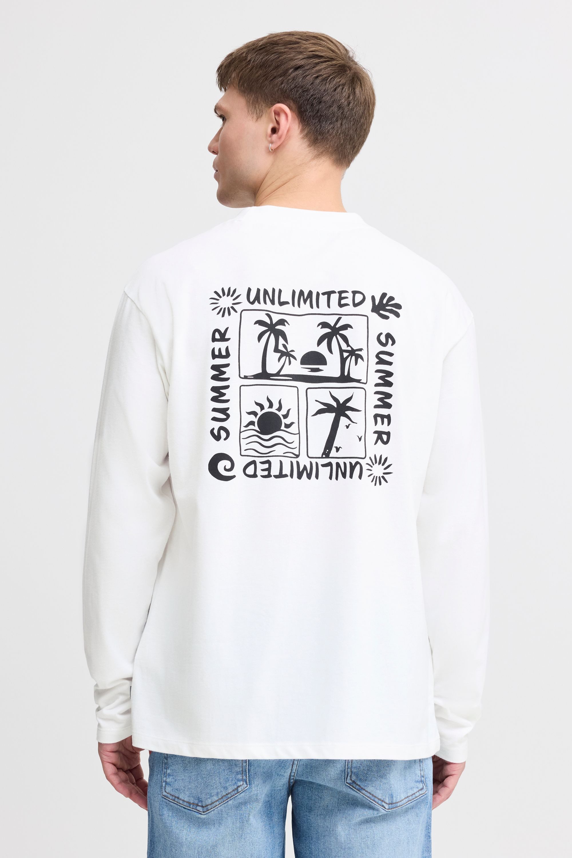 !Solid Langarmshirt SDOdani Stilvolles Langarmshirt