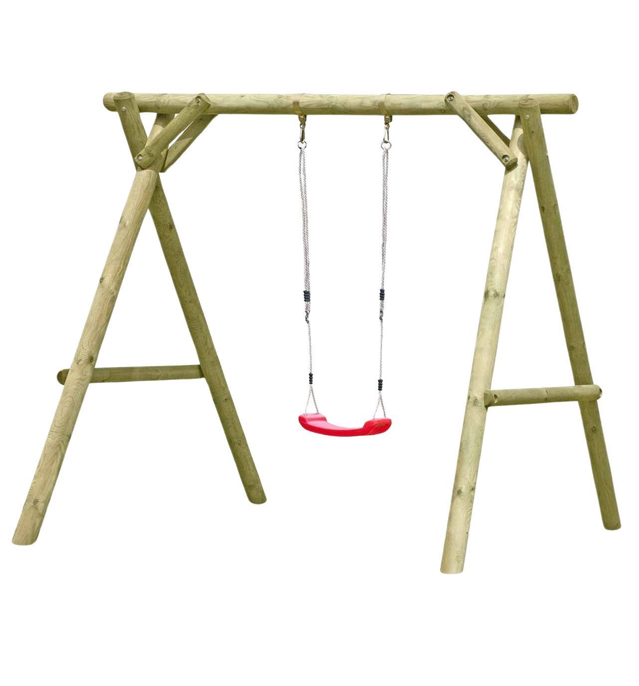 Gartenpirat Schaukelgestell Schaukelgerüst für Kinder Holz KDI Classic