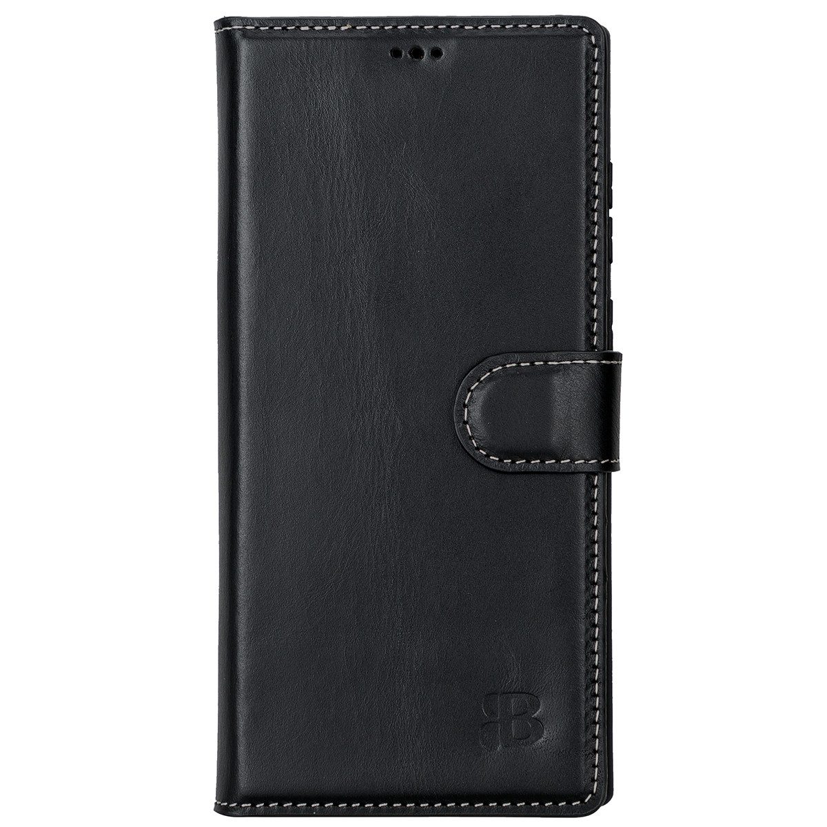 Burkley Handytasche Leder Book Cover für Samsung Galaxy S22 Ultra Hülle (1-tlg., Book Case Lederhülle mit Kartenfach und Magnetverschluss), Optimaler Rund-Um-Schutz, Kartenfächer mit RFID Blocker