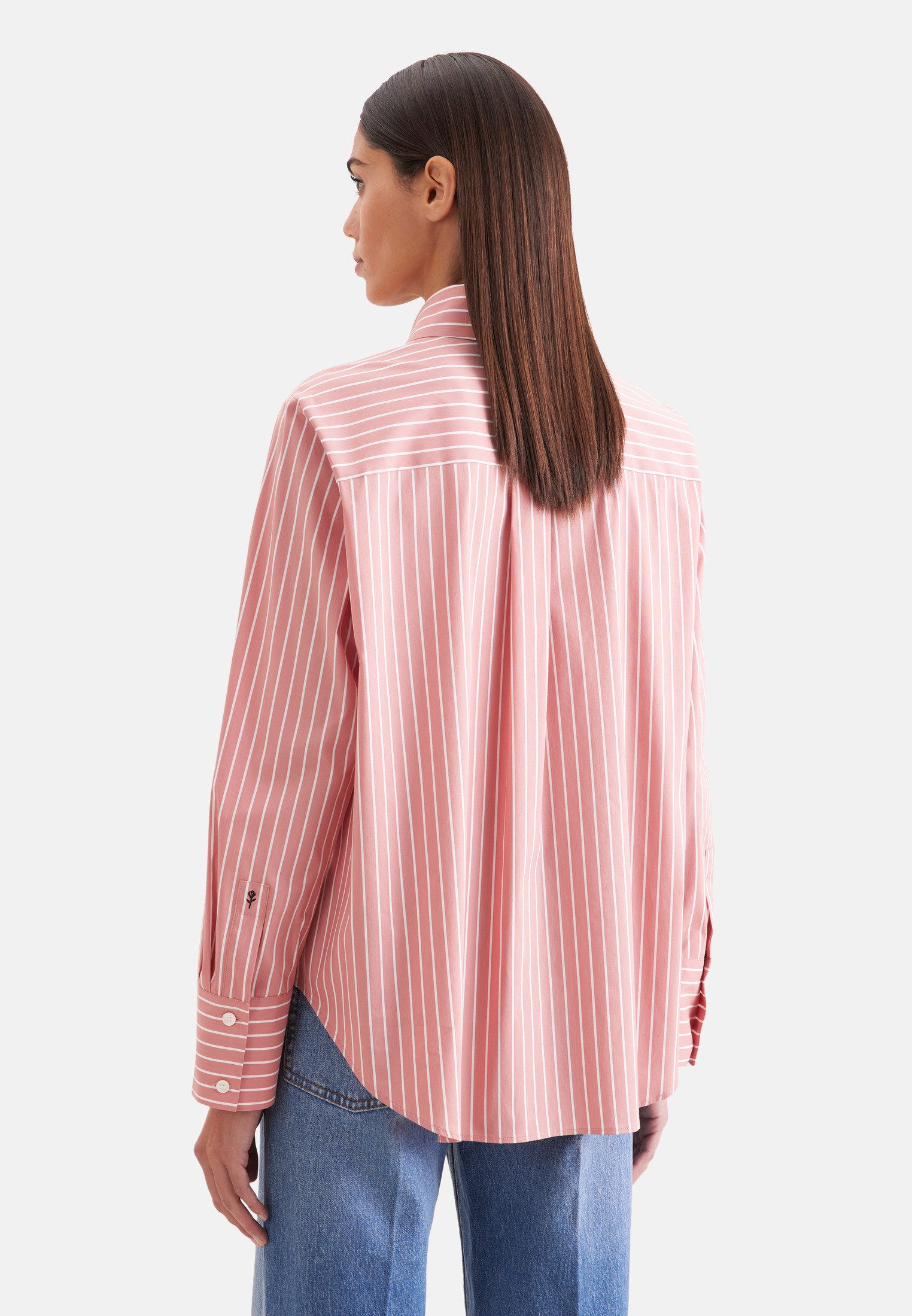 seidensticker Hemdbluse 1/1 Kragen Gestreift