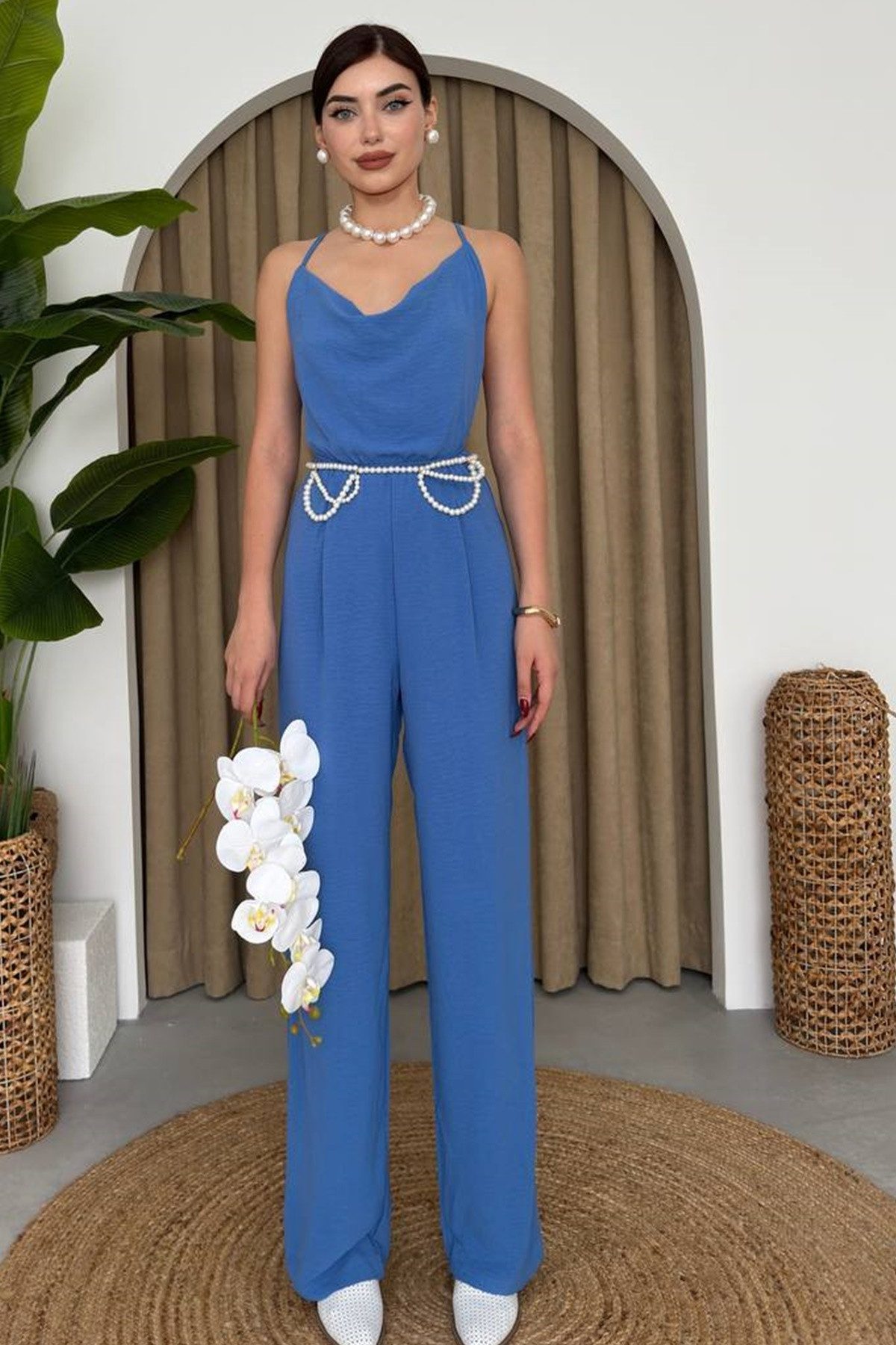 Overall Jumpsuit mit Trägern