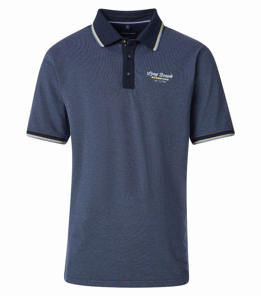 CASAMODA Kurzarmshirt Polo-Shirt