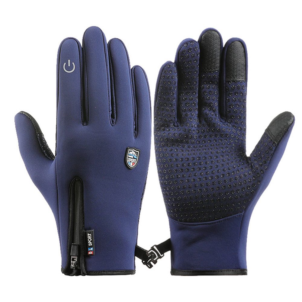 Coonoor Fleecehandschuhe Fahrrad Перчатки Wasserdichte Touchscreen Geschenkideen für Familie und Freunde zu Weihnachten und Neujahr