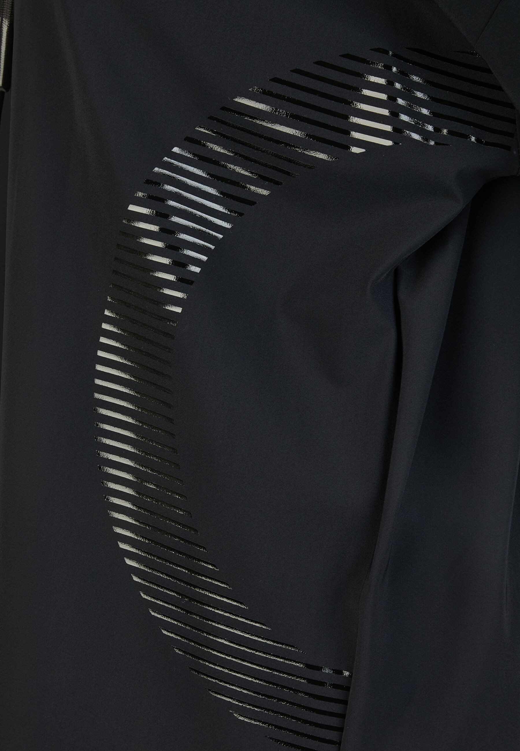 Doris Streich Longshirt (1-tlg) mit Hoodie und Lack-Motiven