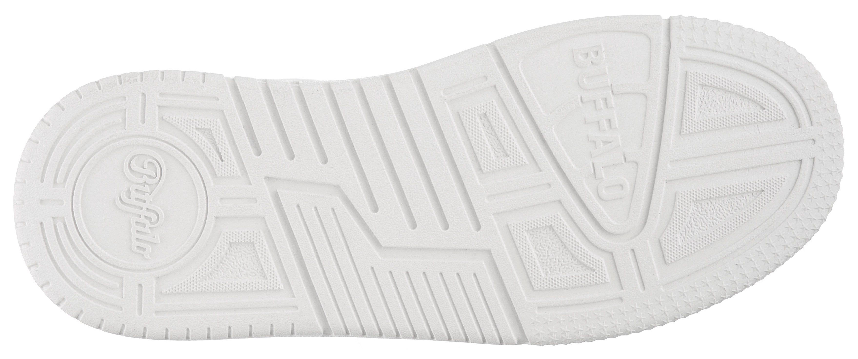 Buffalo Yade One Plateausneaker Halbschuh, Schnürschuh, Freizeitsneaker mit Memory Foam Innensohle