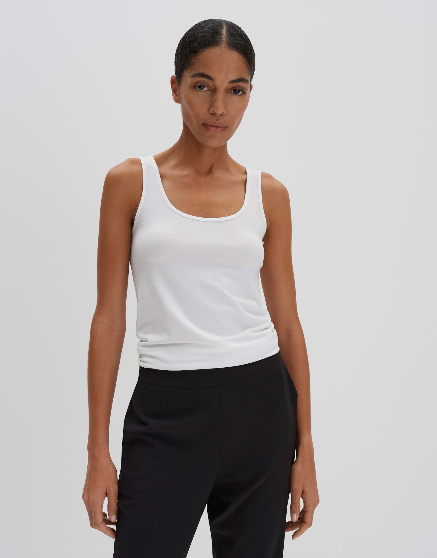 someday Shirttop Jerseytop KÄTHI Slim aus Modal Mix