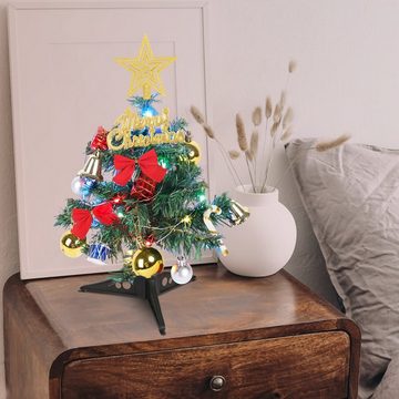 Coonoor Künstlicher Weihnachtsbaum 30 cm Tischweihnachtsbaum, Mini-Weihnachtsbaum