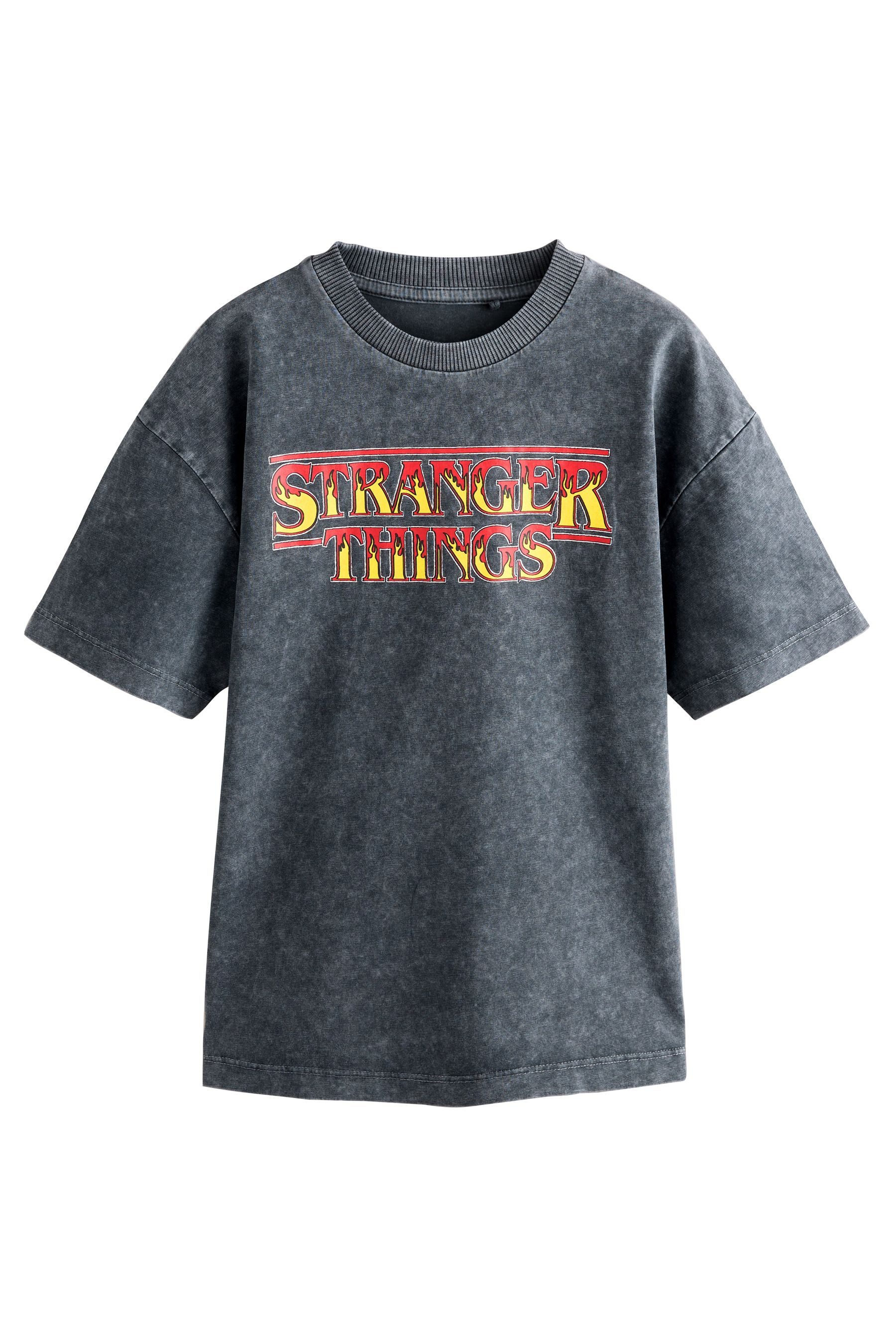 Next T-Shirt Kurzarm-T-Shirt, Stranger Things (1-tlg)