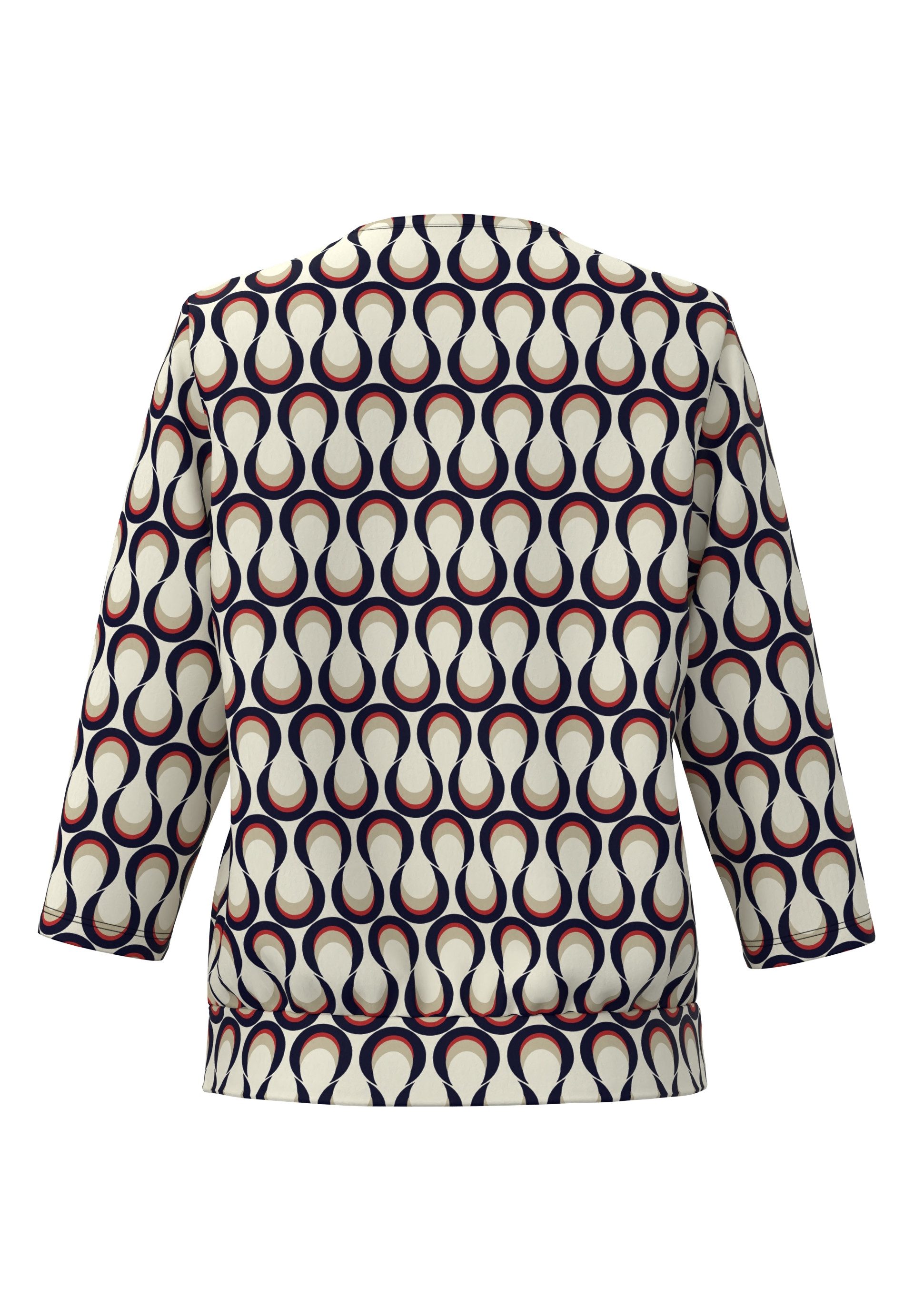 FRANK WALDER Blusenshirt mit Faltendetail im Vorderteil günstig online kaufen