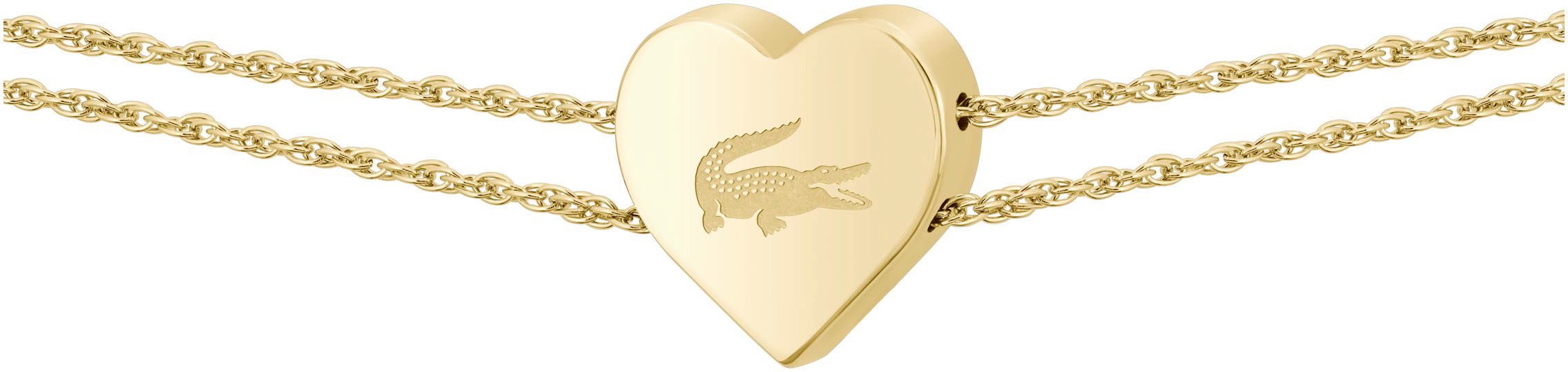 Lacoste Armkette LOVE MY CROC, Herz, 204...