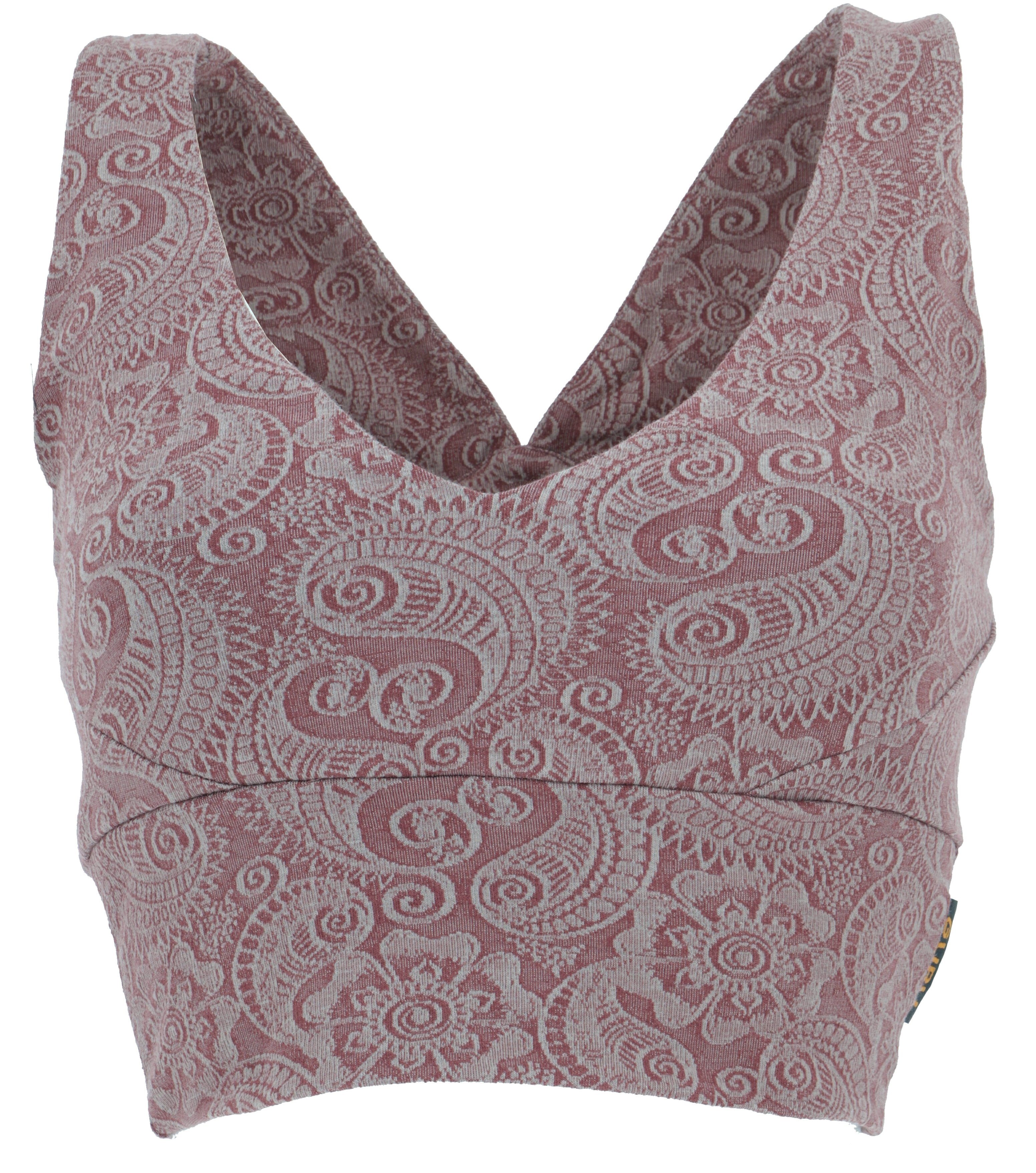 Guru-Shop T-Shirt Bauchfreies Top, Bra Top, günstig online kaufen