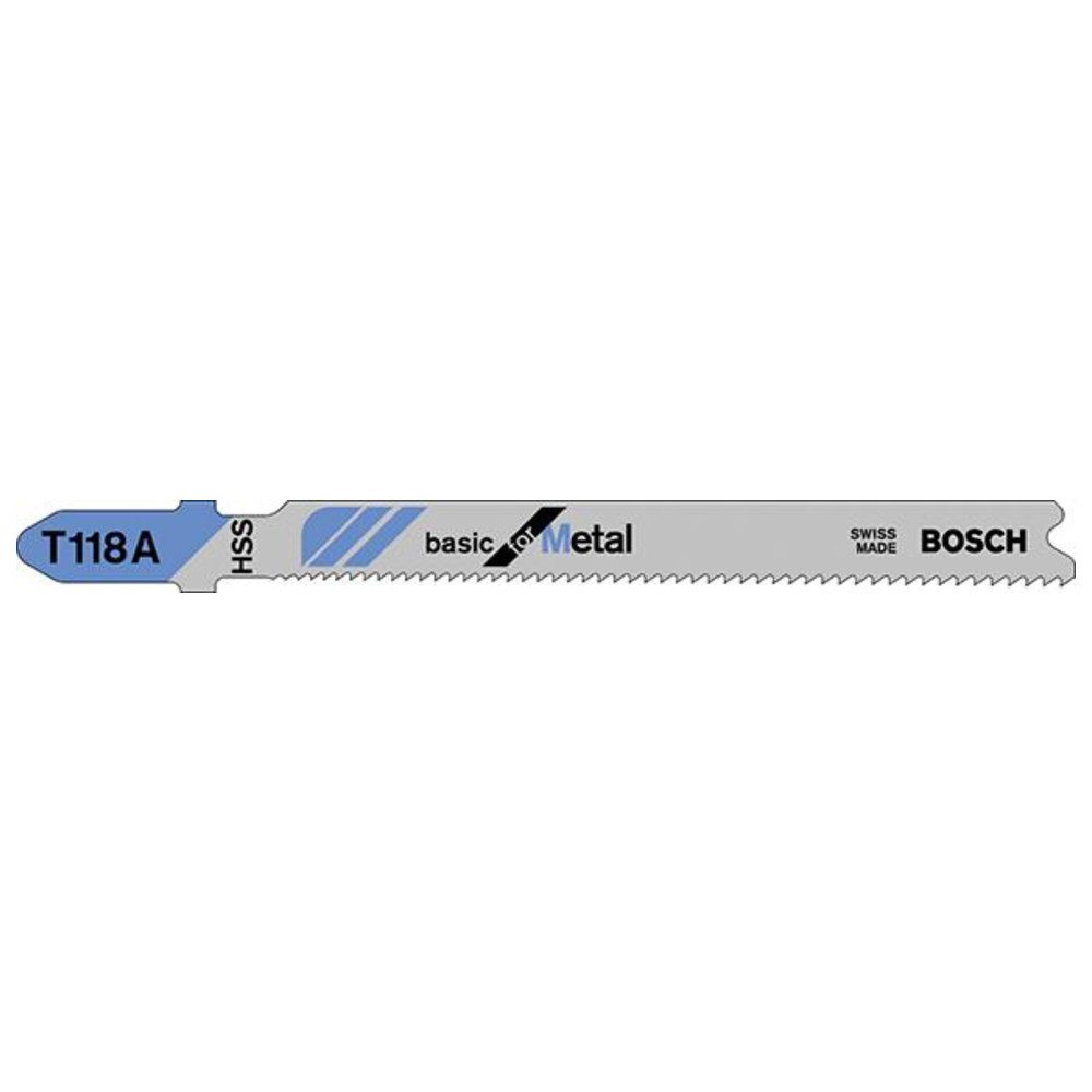 Säbelsägeblatt Stichsägeblatt T 118 A Basic for Metal, 5er-Pack