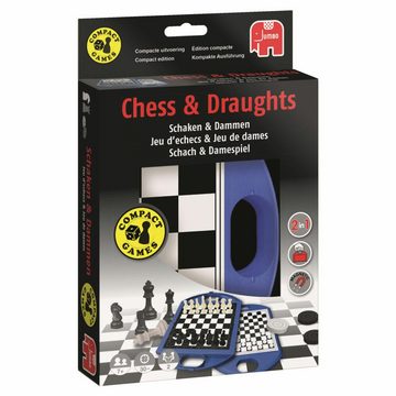 Jumbo Spiele Spiel, Schach und Dame Kompaktspiel