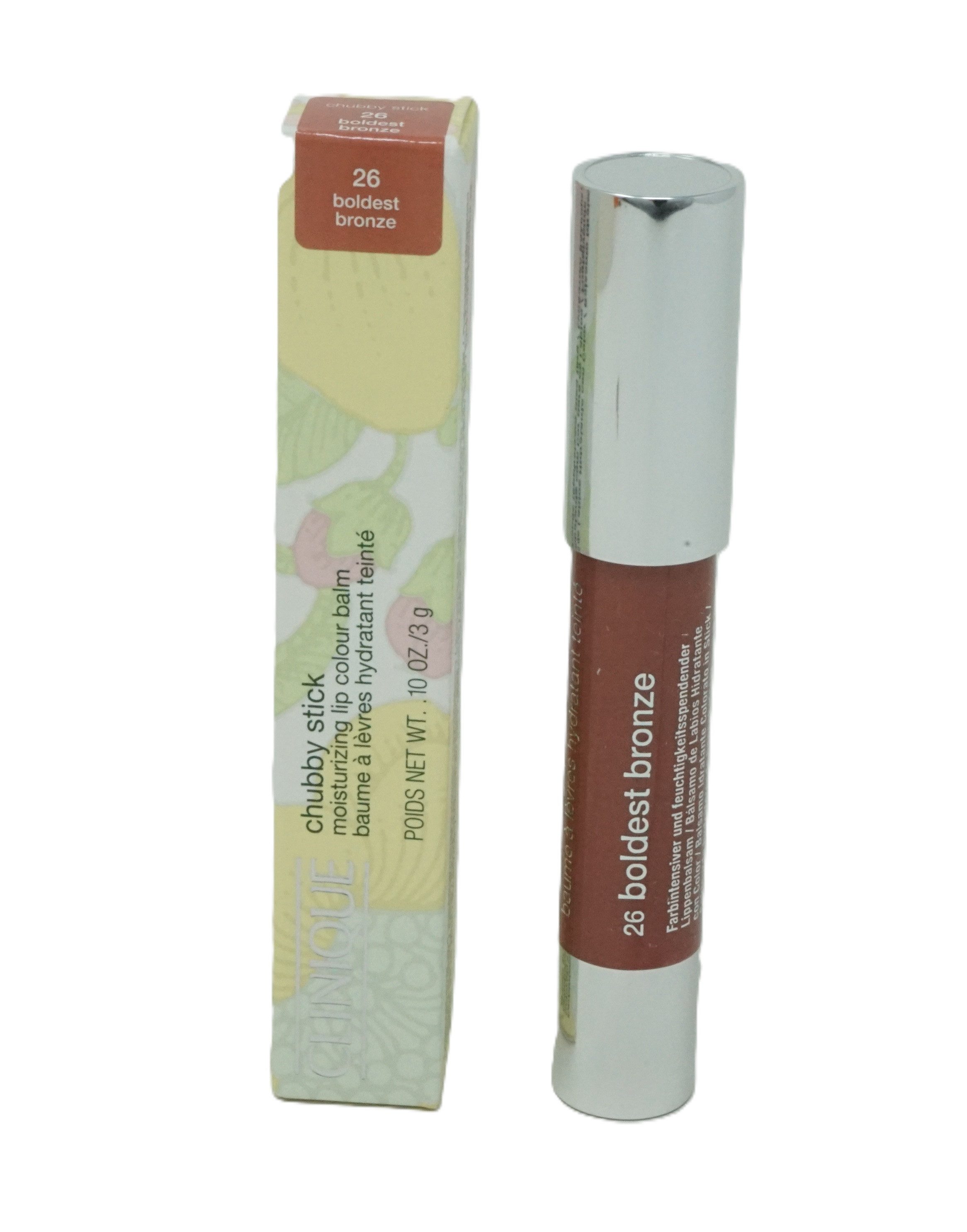 CLINIQUE Lippenstift Clinique chubby stick Lippenbalsam 26 boldest bronze 3g