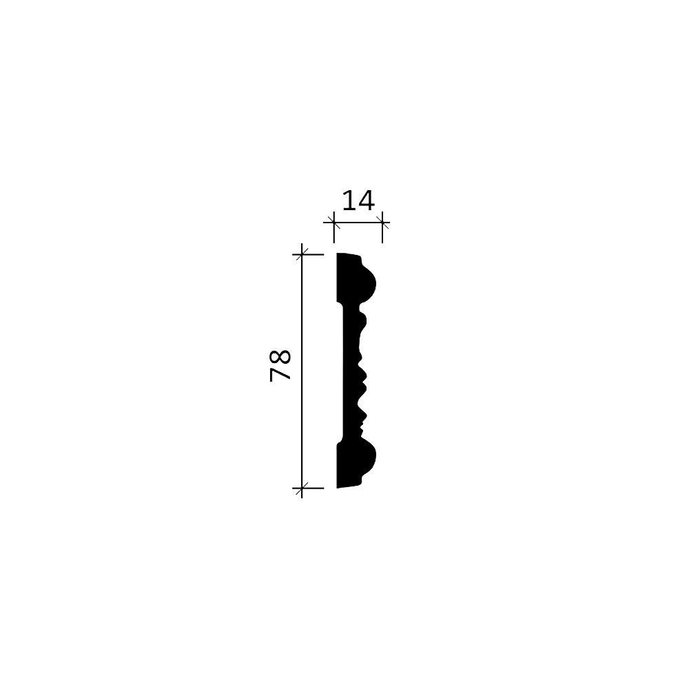 Profhome Flexprofil 151337F (Profilleiste, 1-St., Flexible