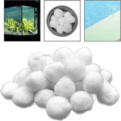 Steinbach Pool Pool-Filterkartusche Filter Balls für Pool Sandfilter 70g = 2,5kg Filtersand Filterbälle, Antibakteriell, Einfache Installation, Hohe Schmutzaufnahmekapazität