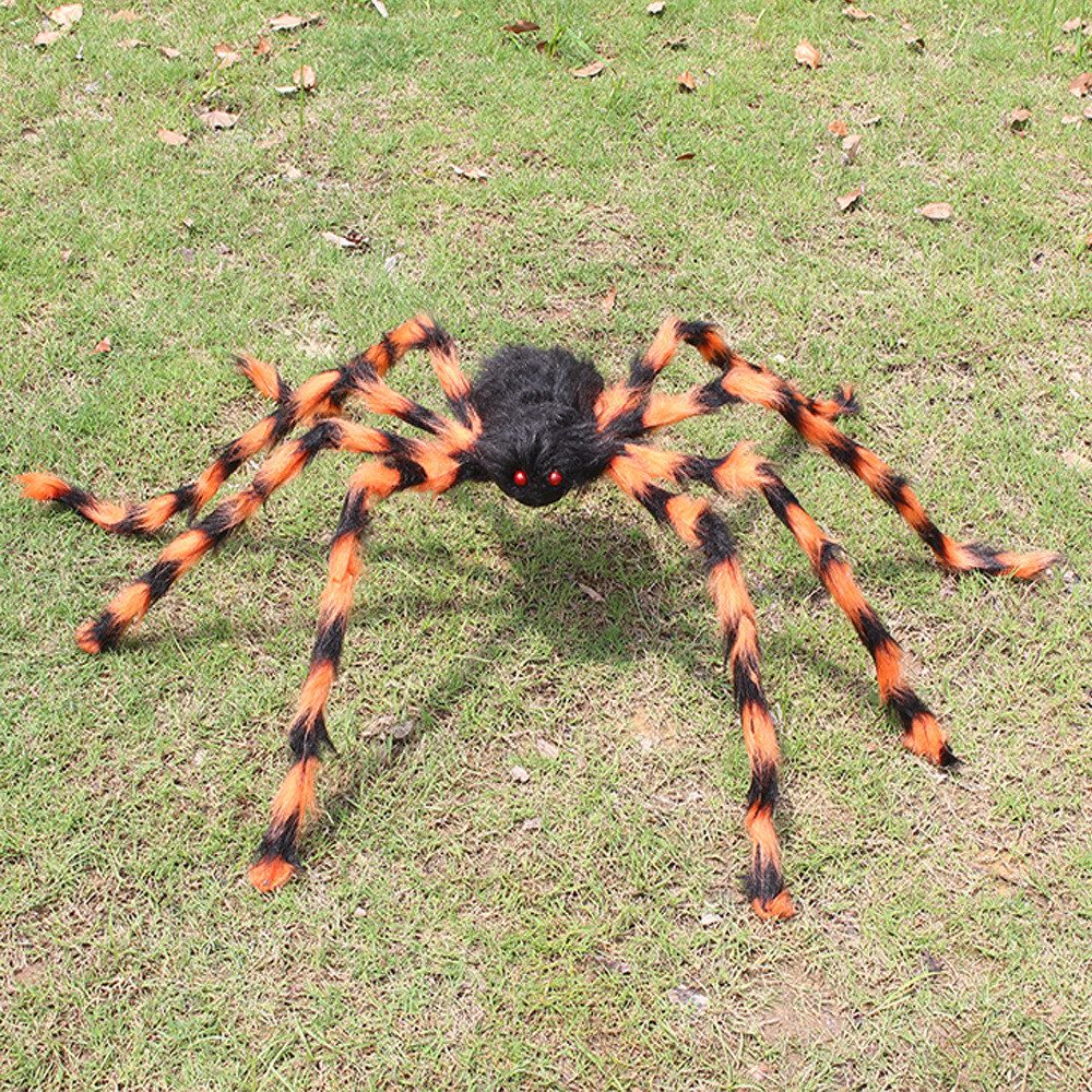 Kaket Tierfigur 125cm künstliche Plüschspinne Spinne,Halloween günstig online kaufen