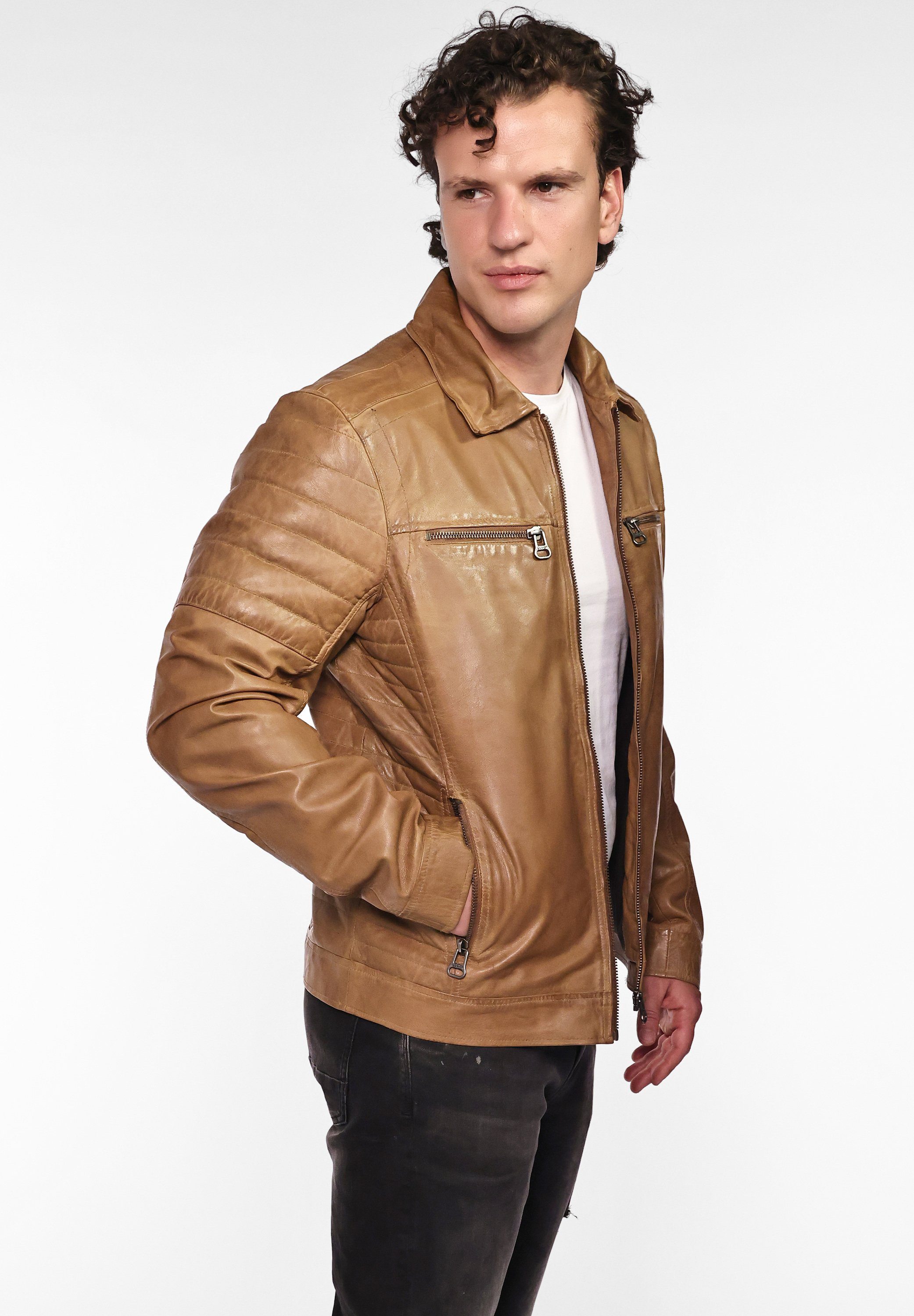 Maze Lederjacke William günstig online kaufen