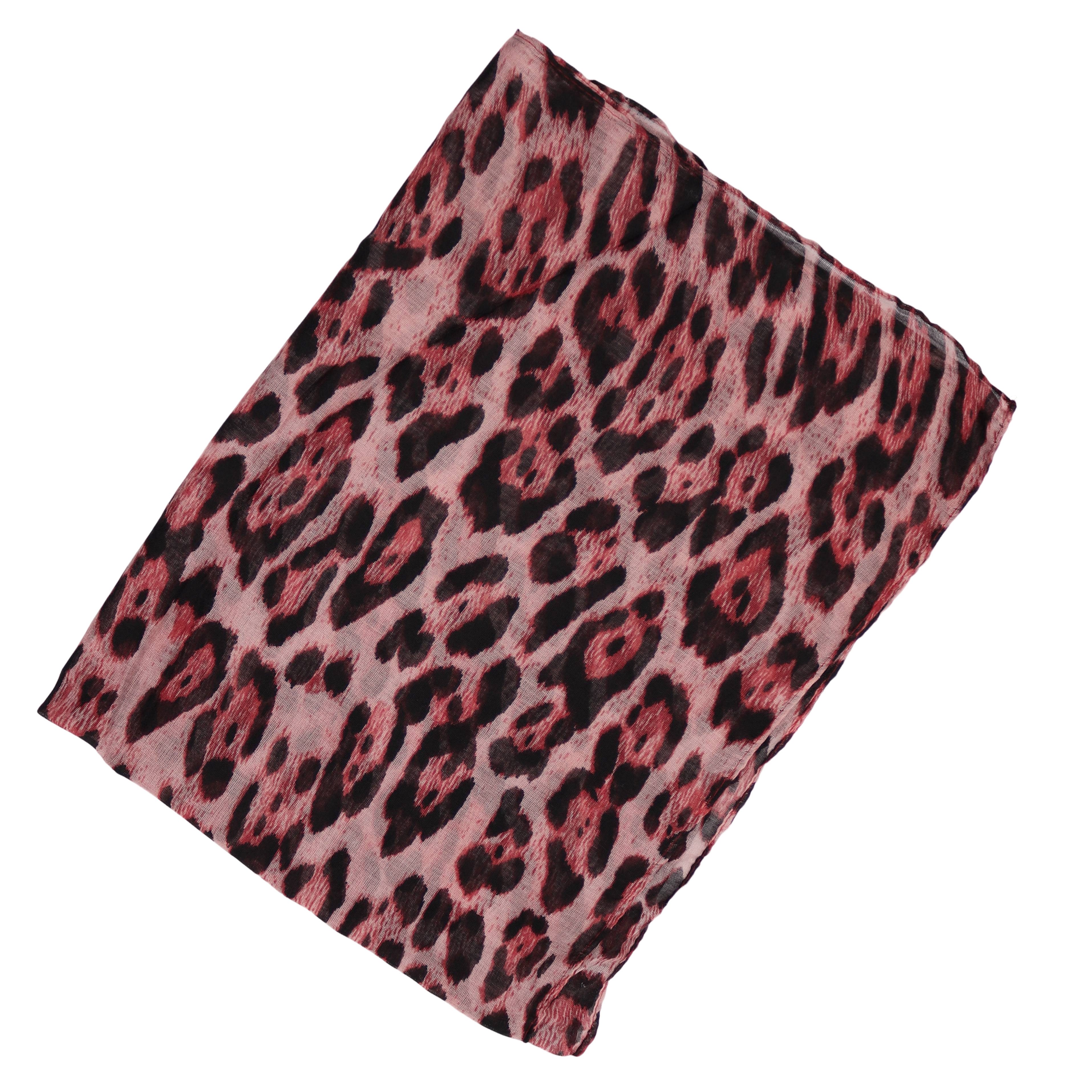 MIRROSI Modeschal Weicher & Leicht Großes Schal, ca.68x178cm, Leo Muster, (aus 70% Vikose, Atemberaubende Designs), Damen Halstuch Stola ideal für Frühling, Sommer und Herbst