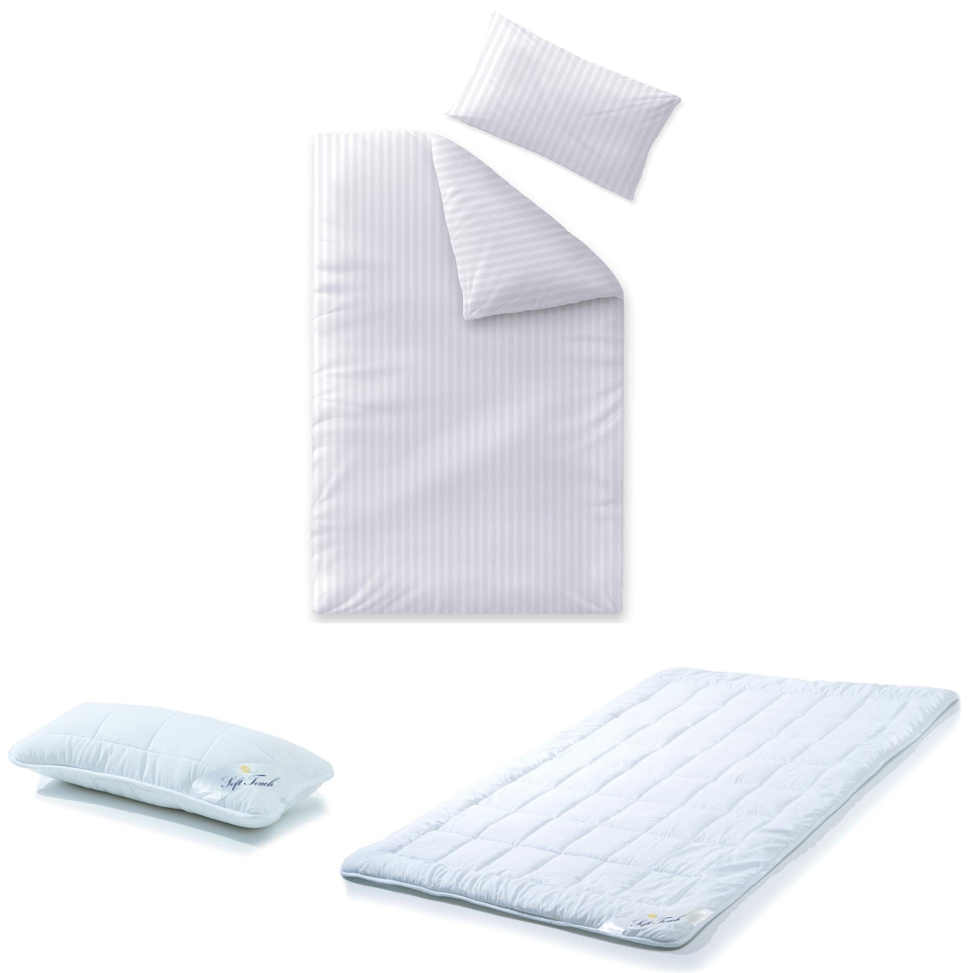 aqua-textil Bettwäsche Nele Garnitur mit Decke günstig online kaufen