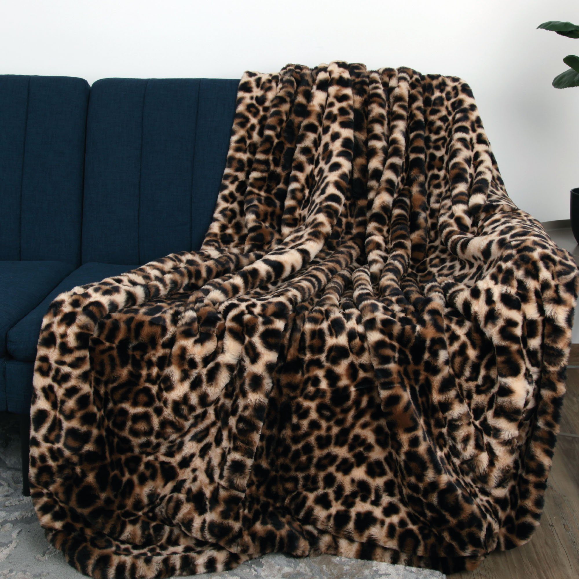 Wohndecke XXL - Leopard