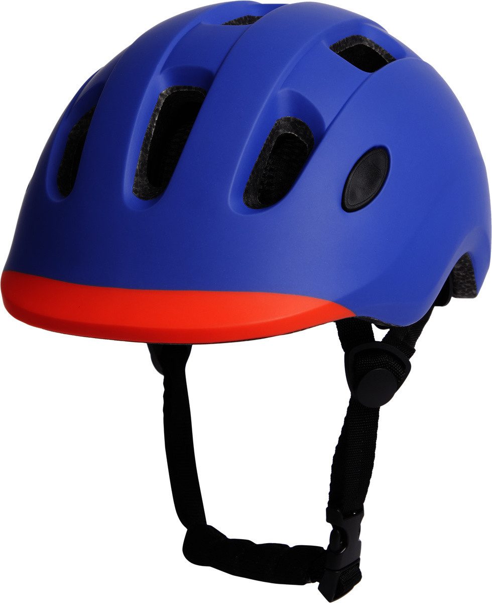 Fahrradhelm Ki.-Fahrrad-Helm Kimet J BLUE DARK/ORANGE DAR