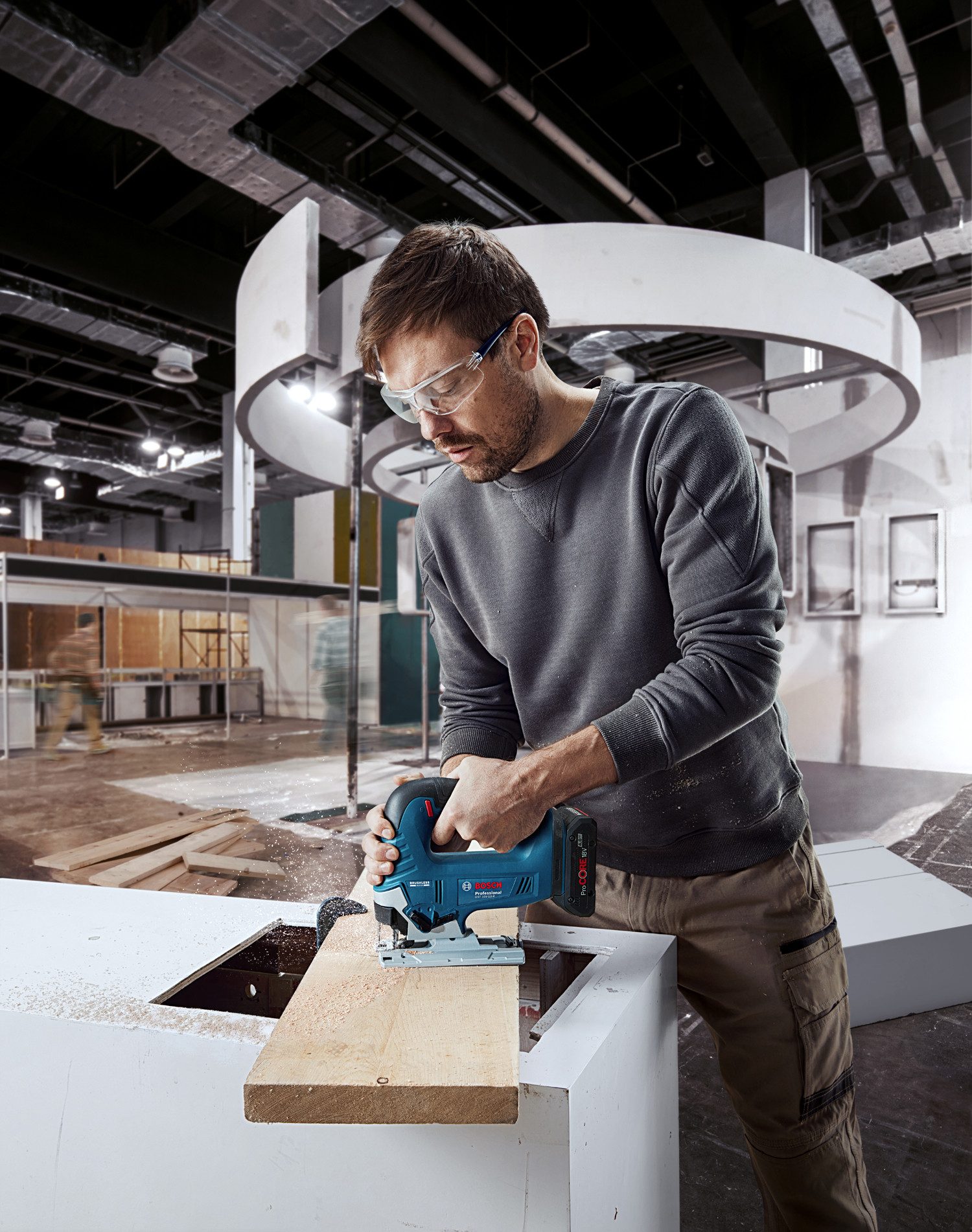 Bosch Professional Akku-Stichsäge »GST 18V-125 B«, in L-BOXX 136, ohne Akku, ohne Ladegerät – Bild 4 von 5