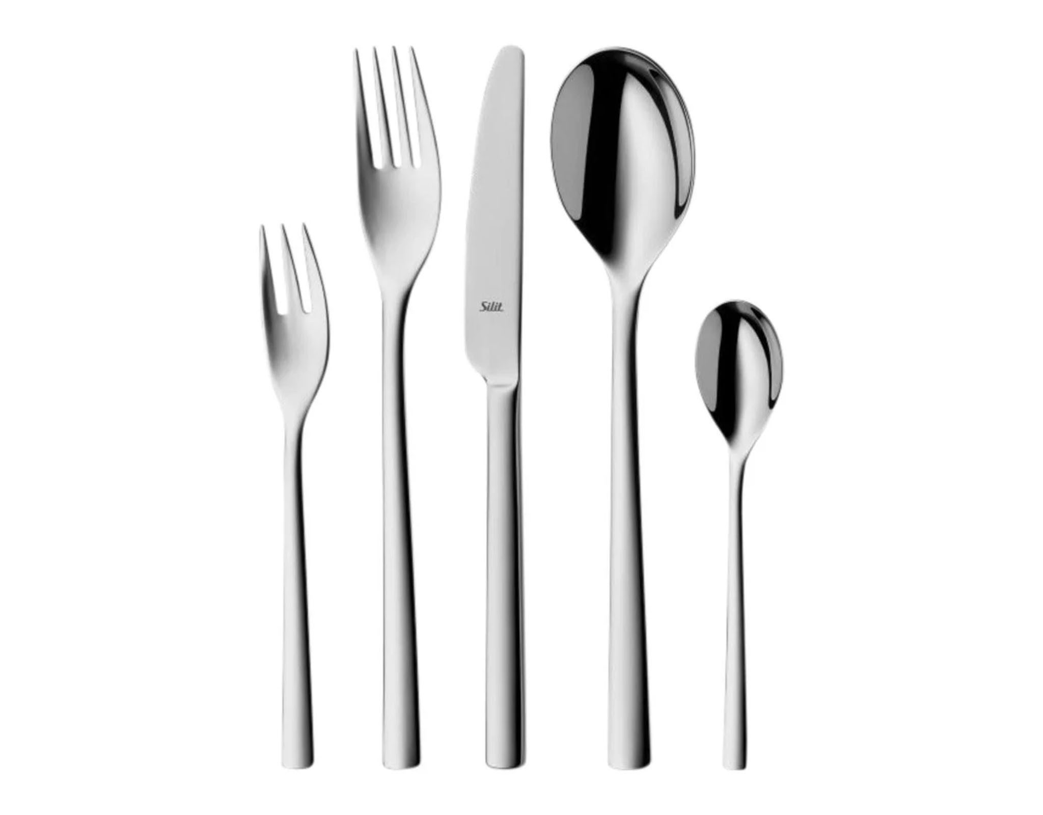 Silit Besteck-Set Silit Besteck-Set Gabel Messer Löffel Edelstahl Trend 30-teilig