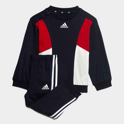 adidas Sportswear Trainingsanzug »COLORBLOCK FRENCH TERRY JOGGINGANZUG« (2-tlg)