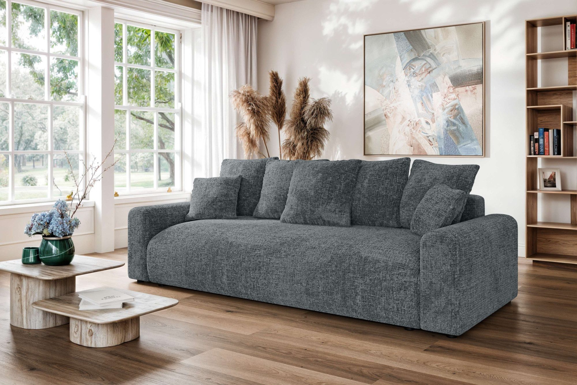 Home affaire Big-Sofa LAKESIDE klein 3-Sitzer günstig online kaufen