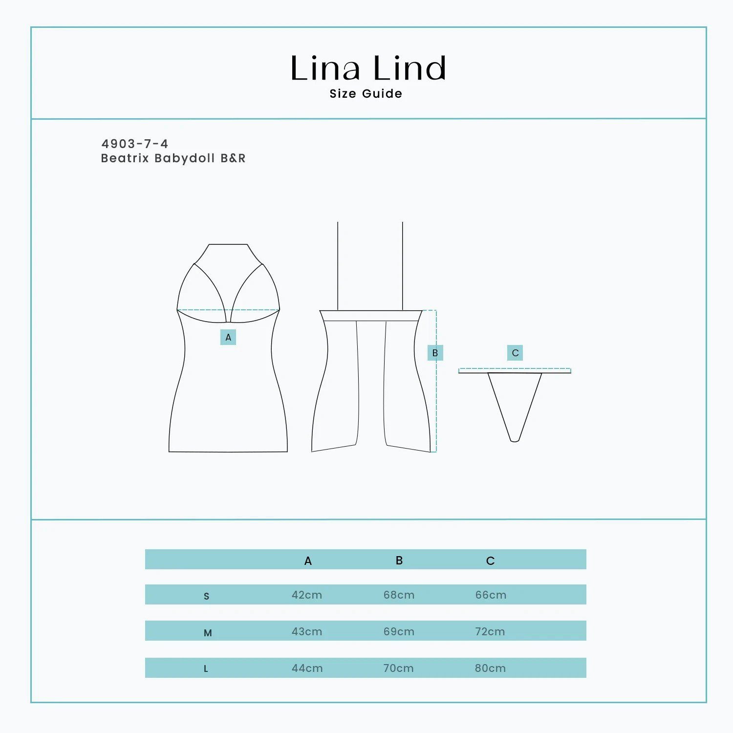 Lina Lind Babydollkleid Lina_4903-7-4_Beatrix_Babydoll