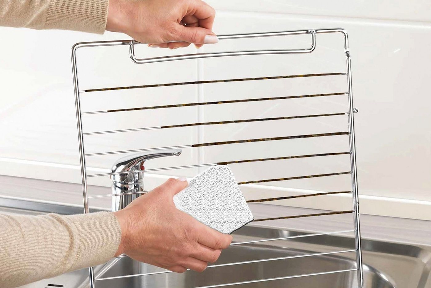 Thumbnail - Maximex Anti-Krusten-Stein Putzstein (Set, [6-St. Krustenentferner für Grillrost, Eisenpfanne und Backofen, Glasstruktur...