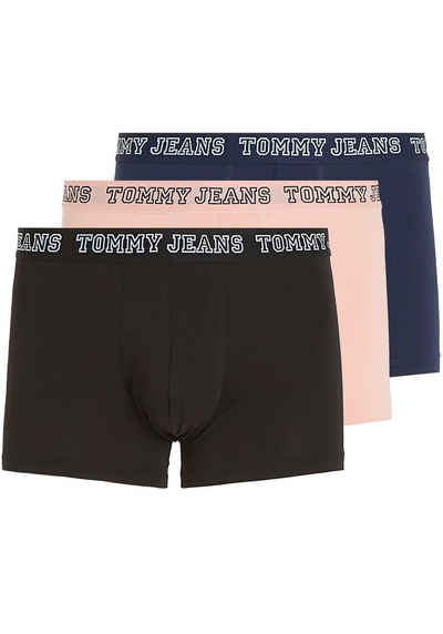 Tommy Hilfiger Underwear Trunk 3P TRUNK DTM (Packung, 3-St., 3er-Pack) mit Tommy Jeans Logo-Elastikbund