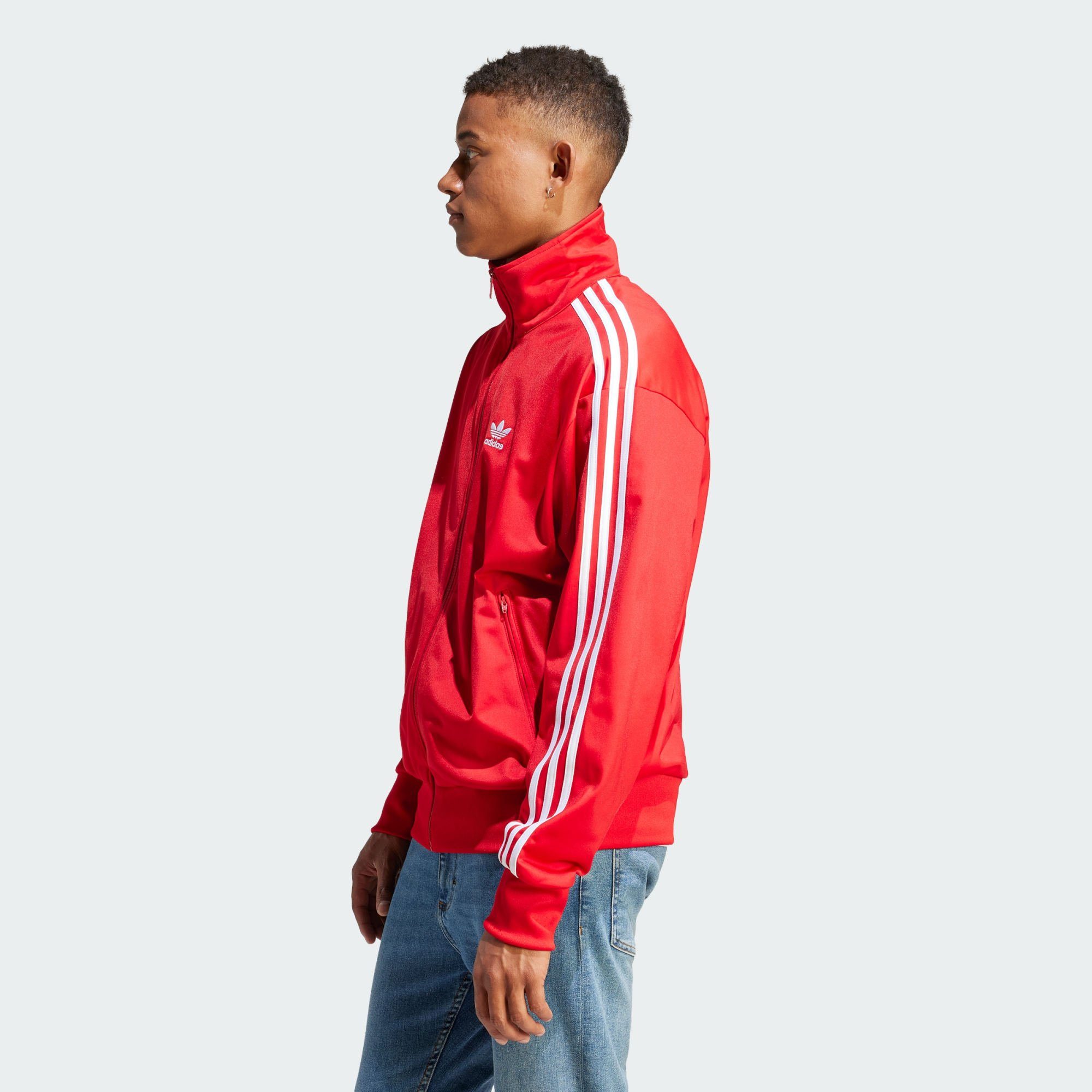 ORIGINALS adidas White ADICOLOR JACKE / Scarlet Originals CLASSICS Better FIREBIRD Trainingsjacke