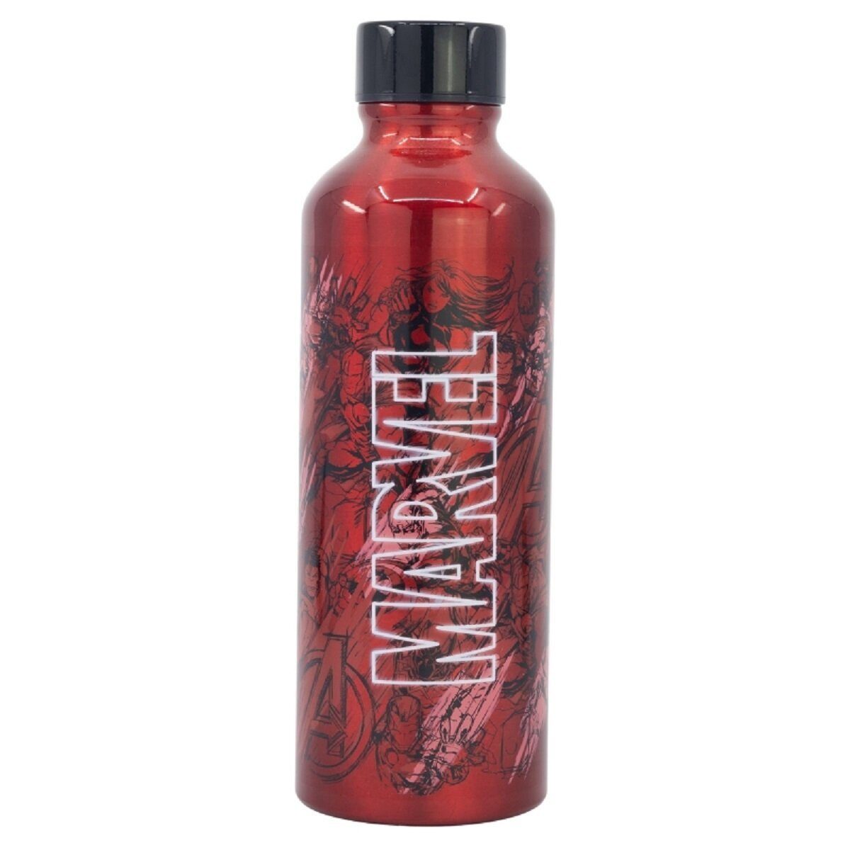 MARVEL Trinkflasche Marvel Aluminium Flasche 755ml Kinder Trinkflasche
