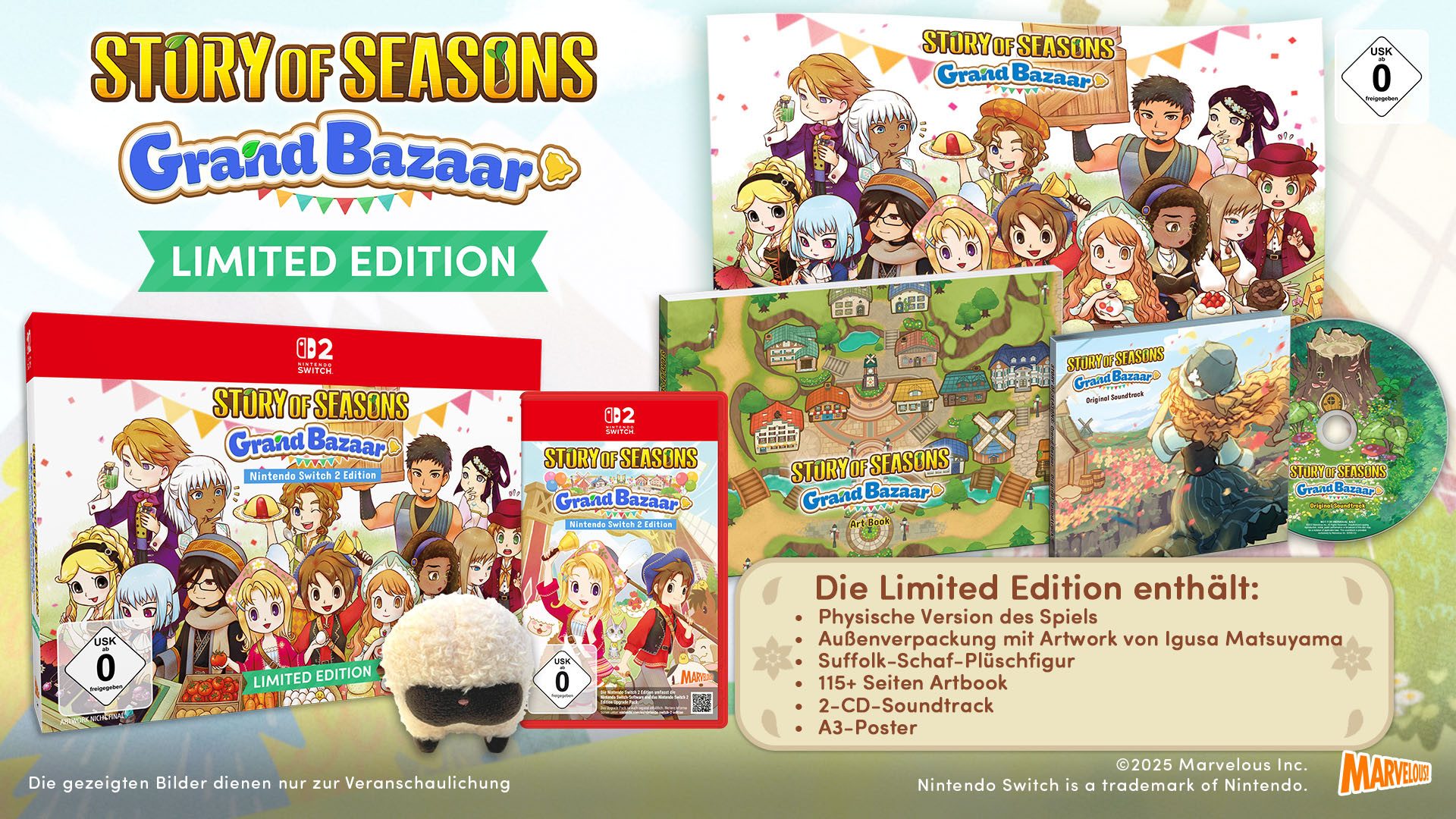Story of Seasons: Grand Bazaar Limited Edition (Switch 2) (Softwarekarte), Nintendo Switch 2 – Bild 4 von 5