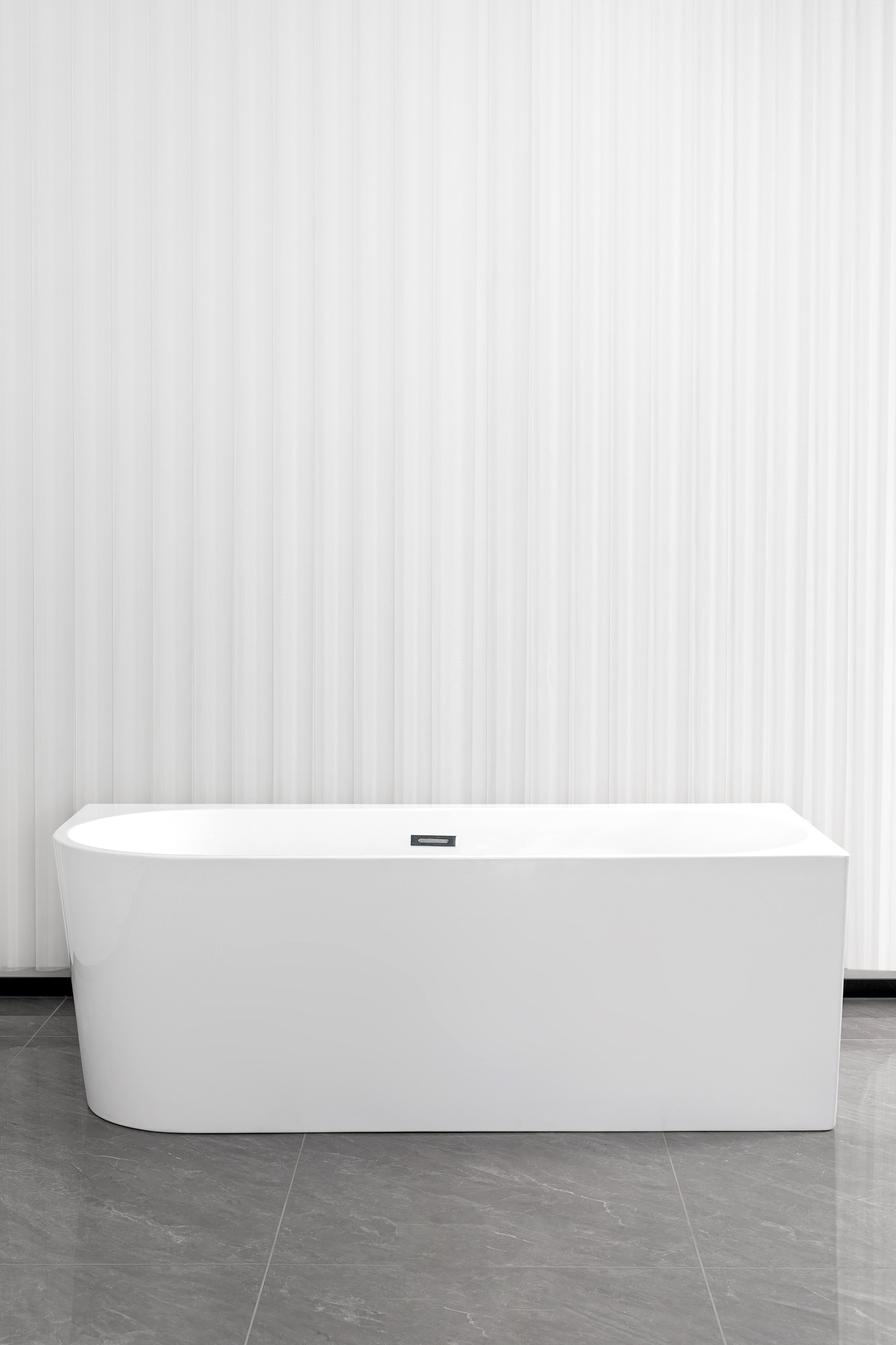 Sanotechnik Badewanne LUMA, 160cm, Acryl Badewanne rechts – Bild 4 von 5