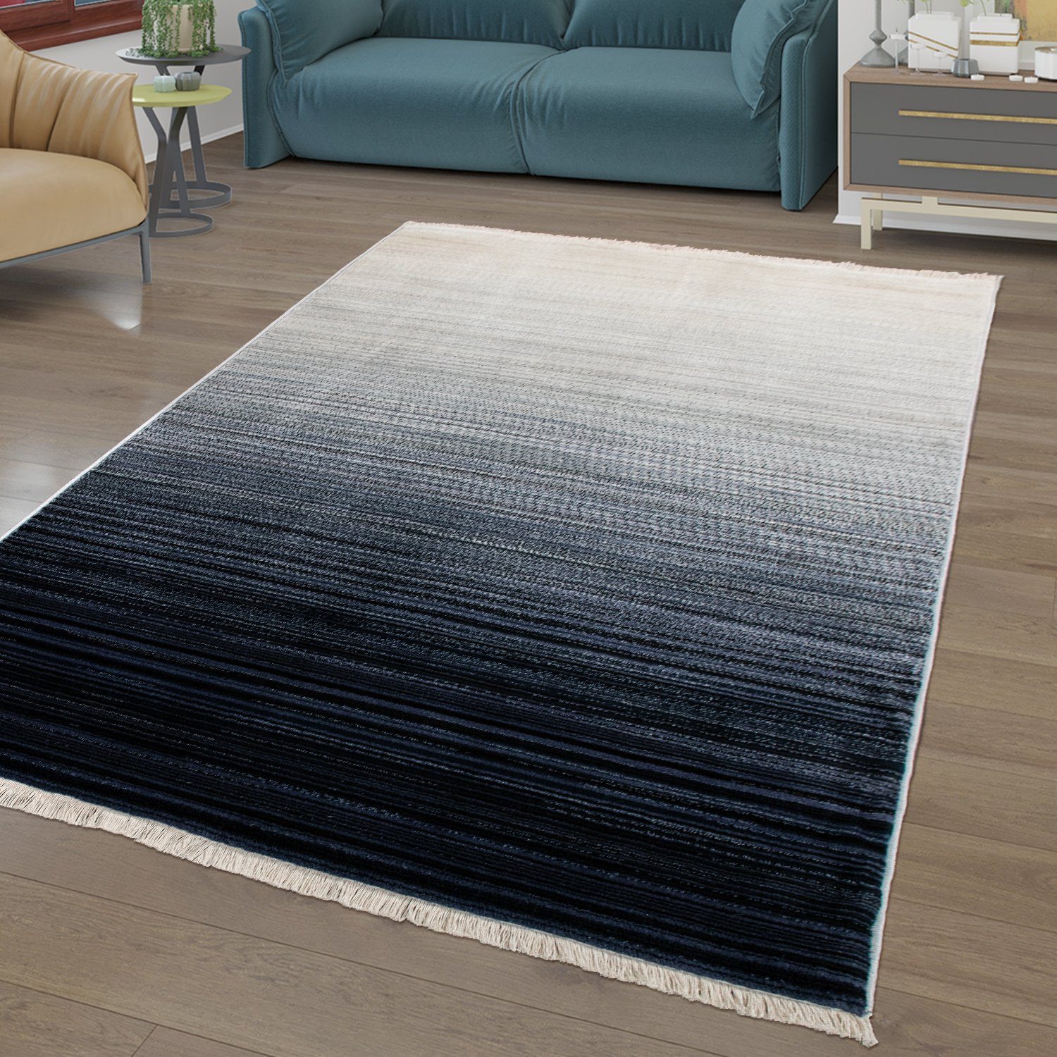 Teppich Designer-Teppich Kurzflor-Teppich Für Wohnzimmer % Home, TT rechteckig, Farbverlauf, 11 Mit Polypropylen 100 Höhe: mm