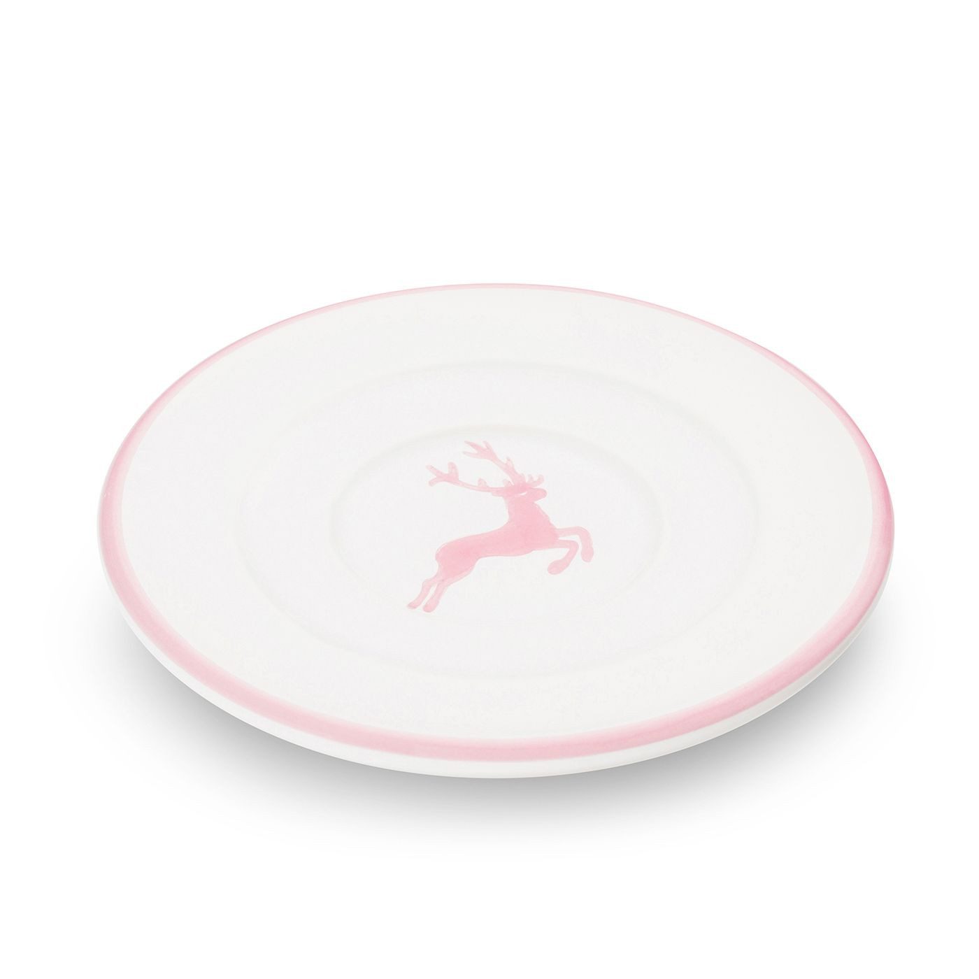 Gmundner Keramik Ersatzscherkopf Gmundner Keramik Rosa Hirsch Unterteller Espresso (11cm)