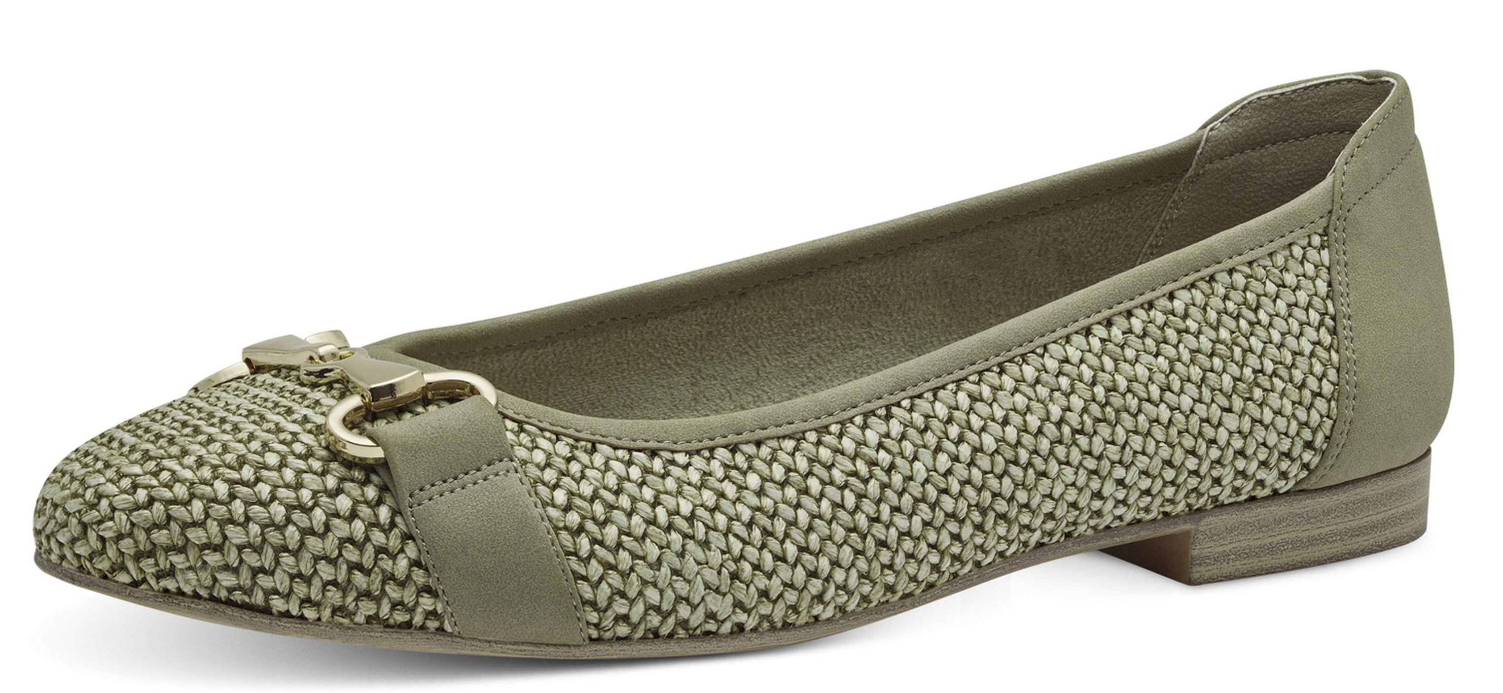 Tamaris 1-22112-42/341 Ballerinas in Beige