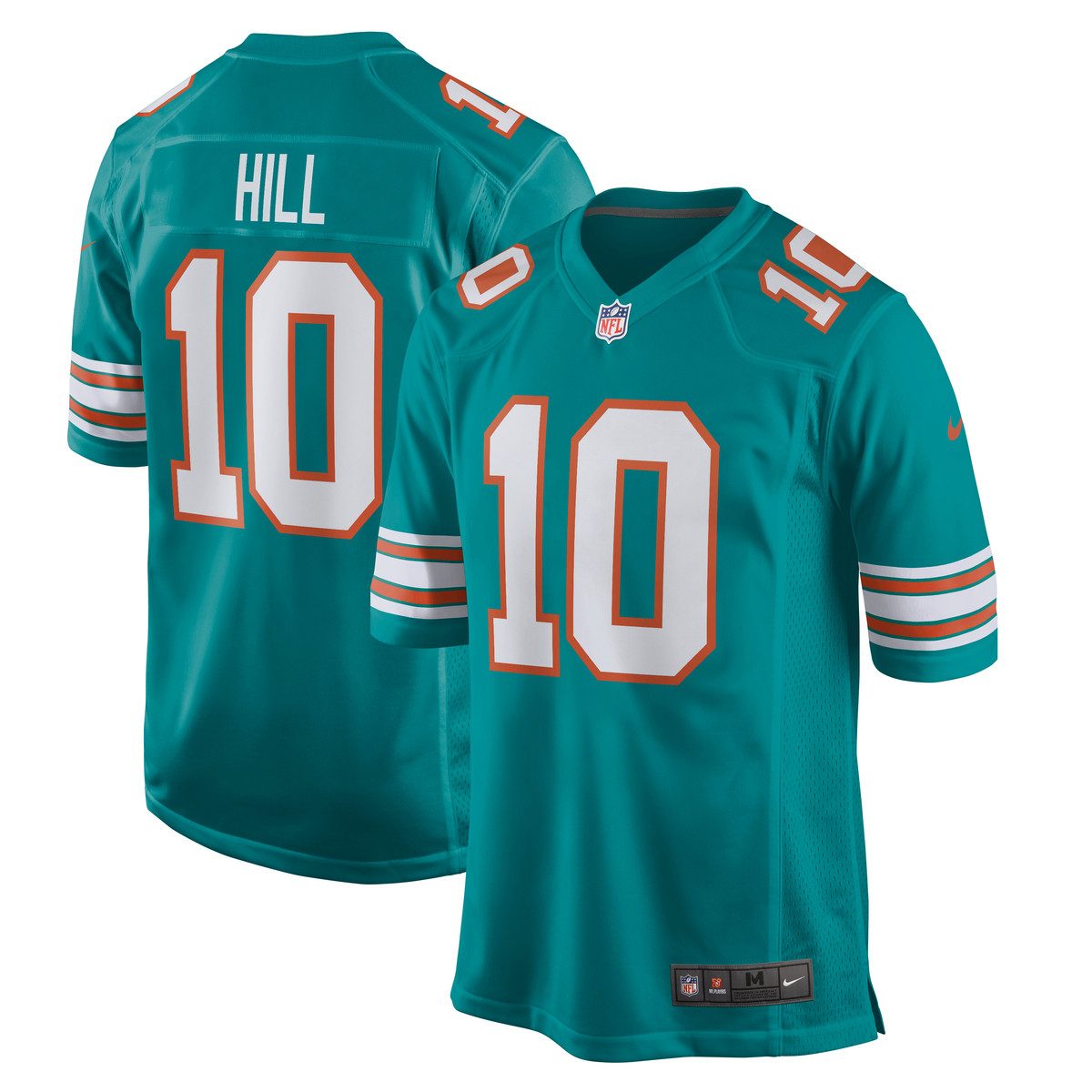 Nike Footballtrikot Nike Trikot Miami Dolphins NFL Alternate Game Jersey Hill 10