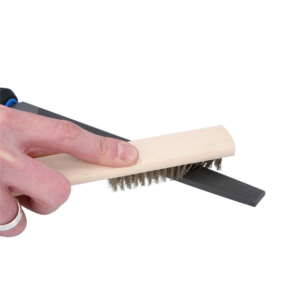 Brilliant Tools Feile Feilen-Satz mit Feilenbürste, 19-tlg BT103030